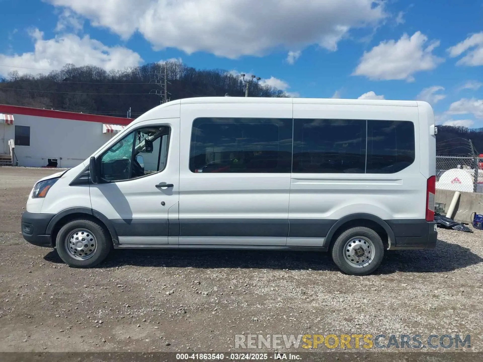 14 Фотография поврежденного автомобиля 1FBAX9C89MKA84050 FORD TRANSIT-350 PASSENGER VAN 2021