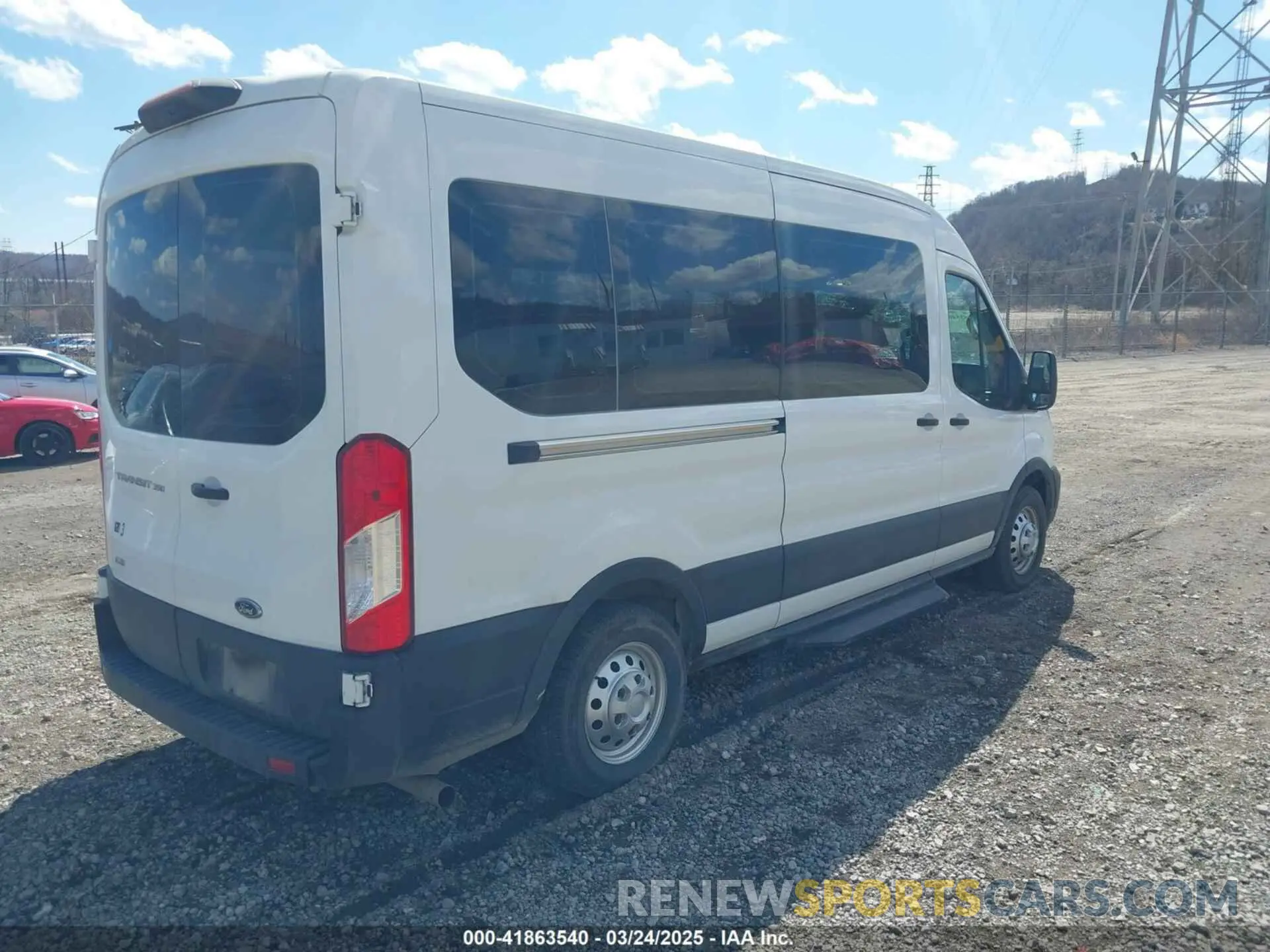 4 Фотография поврежденного автомобиля 1FBAX9C89MKA84050 FORD TRANSIT-350 PASSENGER VAN 2021