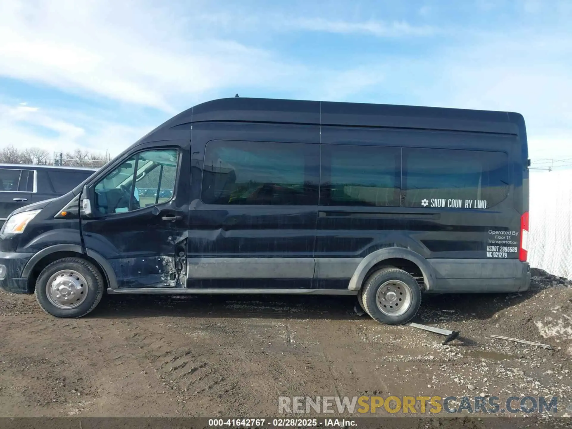14 Фотография поврежденного автомобиля 1FBVU4X8XMKA33308 FORD TRANSIT-350 PASSENGER VAN 2021