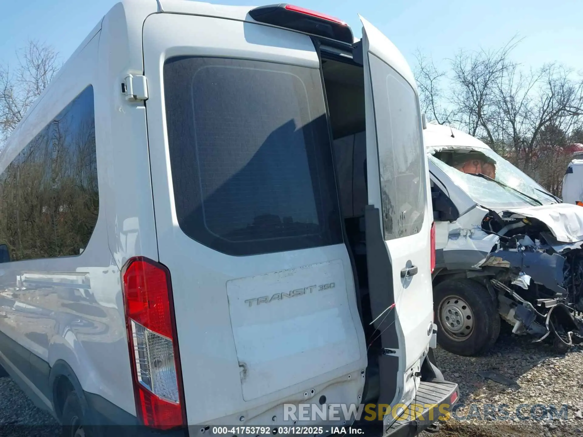 6 Photograph of a damaged car 1FBAX2C82NKA59550 FORD TRANSIT-350 PASSENGER VAN 2022