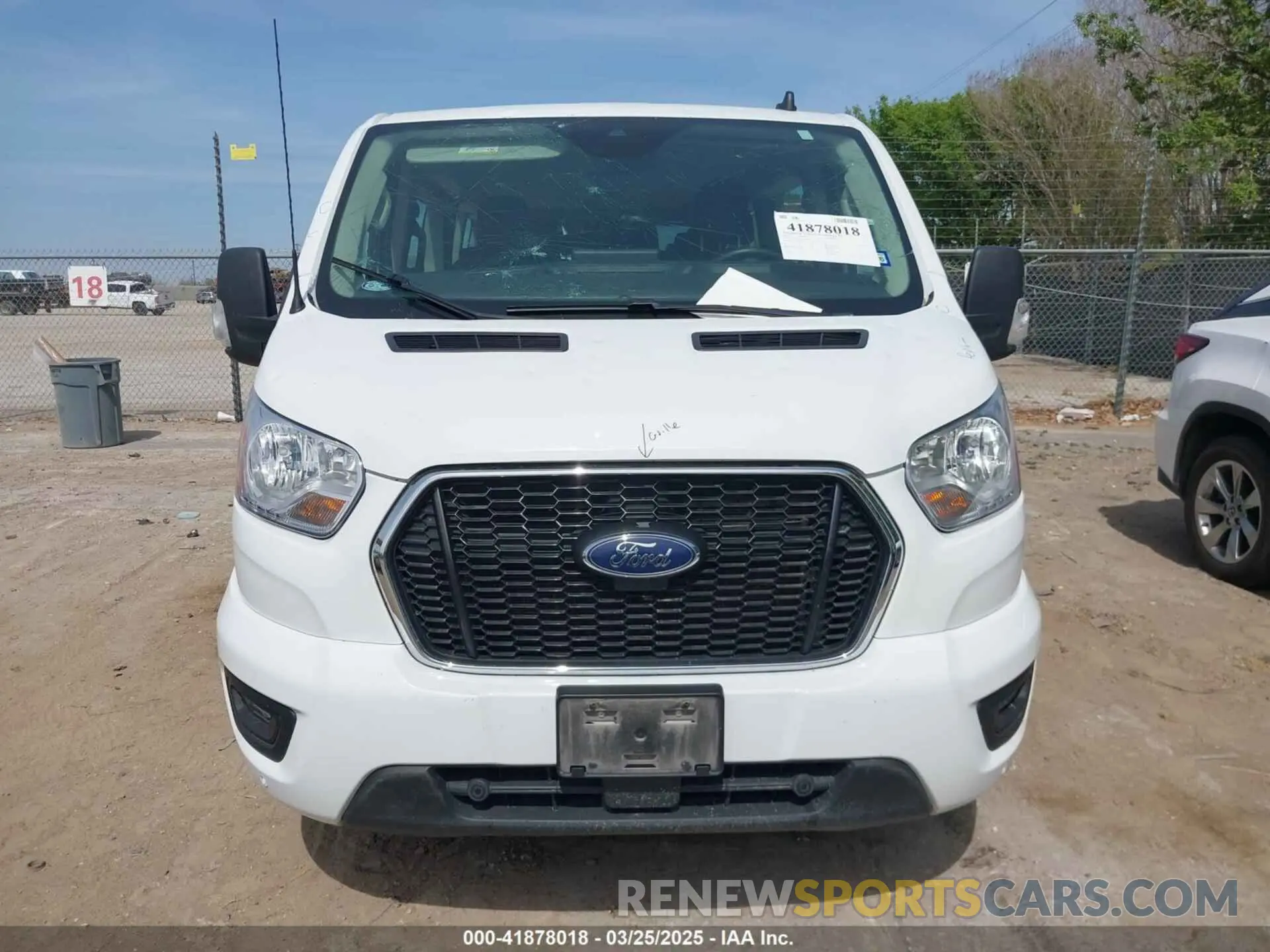 12 Фотография поврежденного автомобиля 1FBAX2Y81NKA44210 FORD TRANSIT-350 PASSENGER VAN 2022
