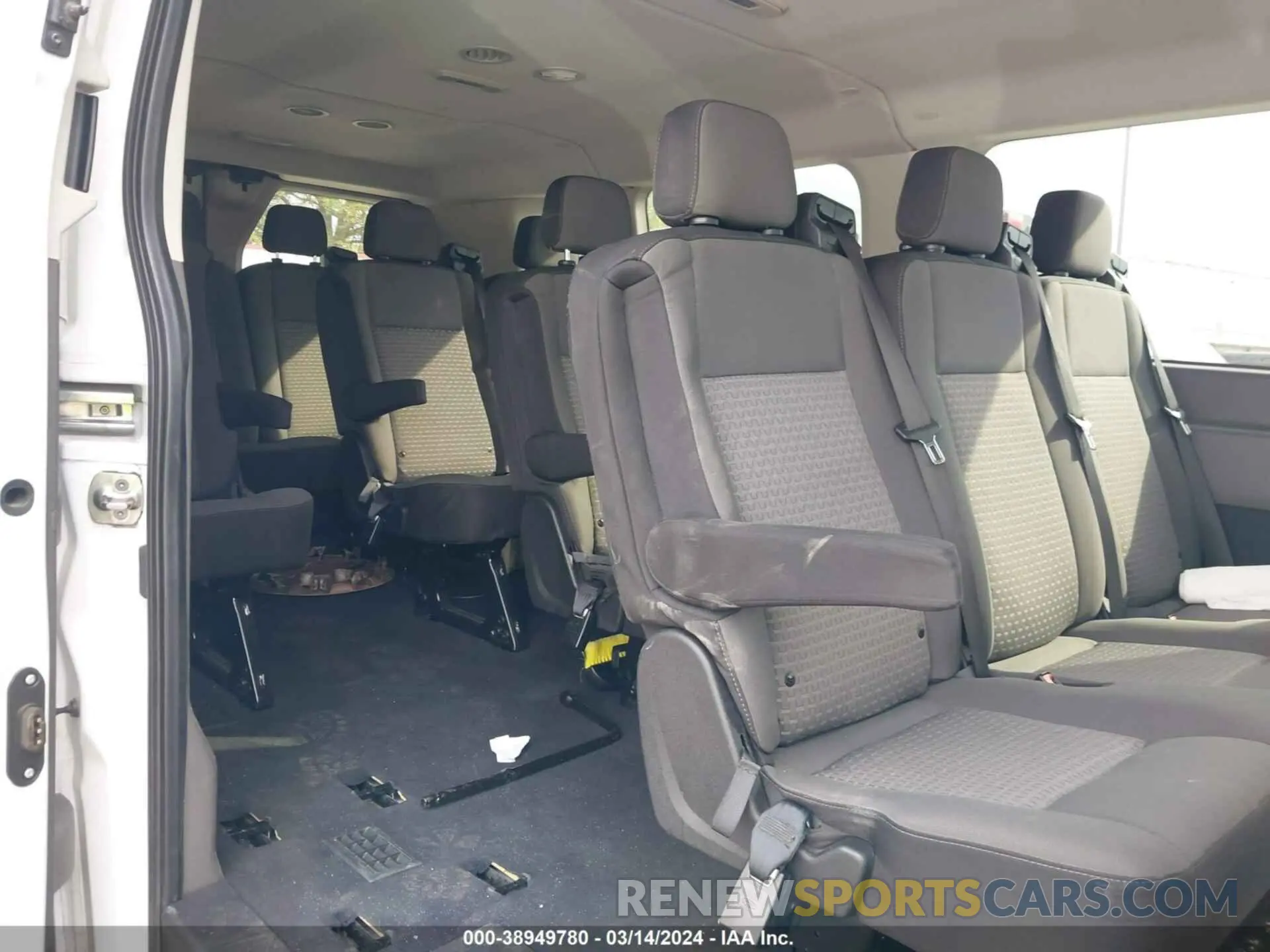 8 Photograph of a damaged car 1FBAX2Y86NKA79079 FORD TRANSIT-350 PASSENGER VAN 2022
