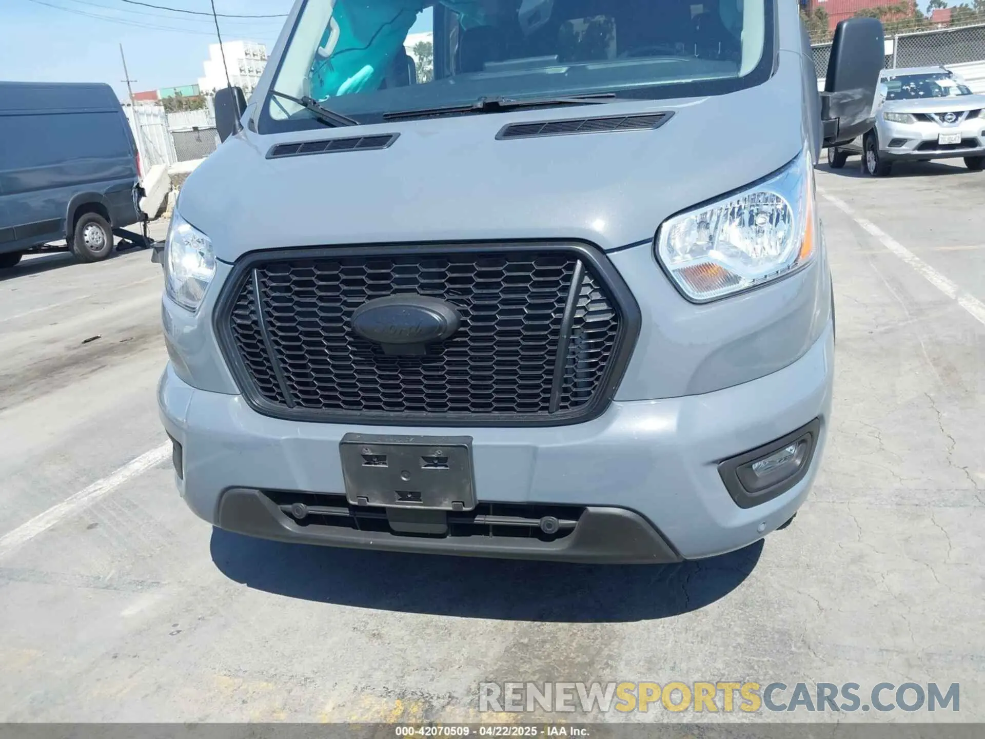 12 Фотография поврежденного автомобиля 1FBAX9CG0NKA12310 FORD TRANSIT-350 PASSENGER VAN 2022