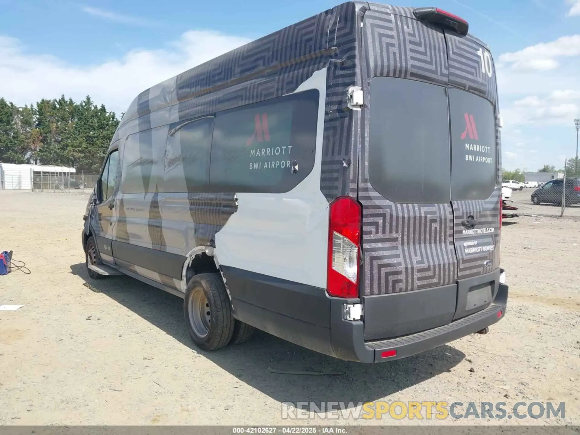3 Фотография поврежденного автомобиля 1FDVU4X87NKA02817 FORD TRANSIT-350 PASSENGER VAN 2022