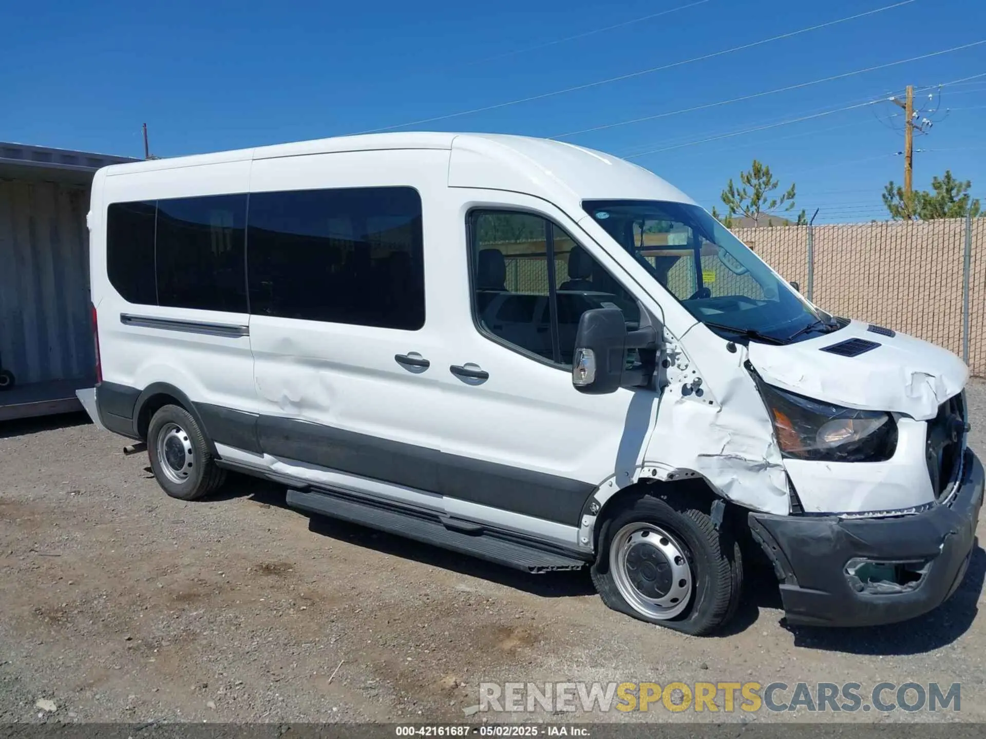 13 Photograph of a damaged car 1FBAX2C88PKC01760 FORD TRANSIT-350 PASSENGER VAN 2023