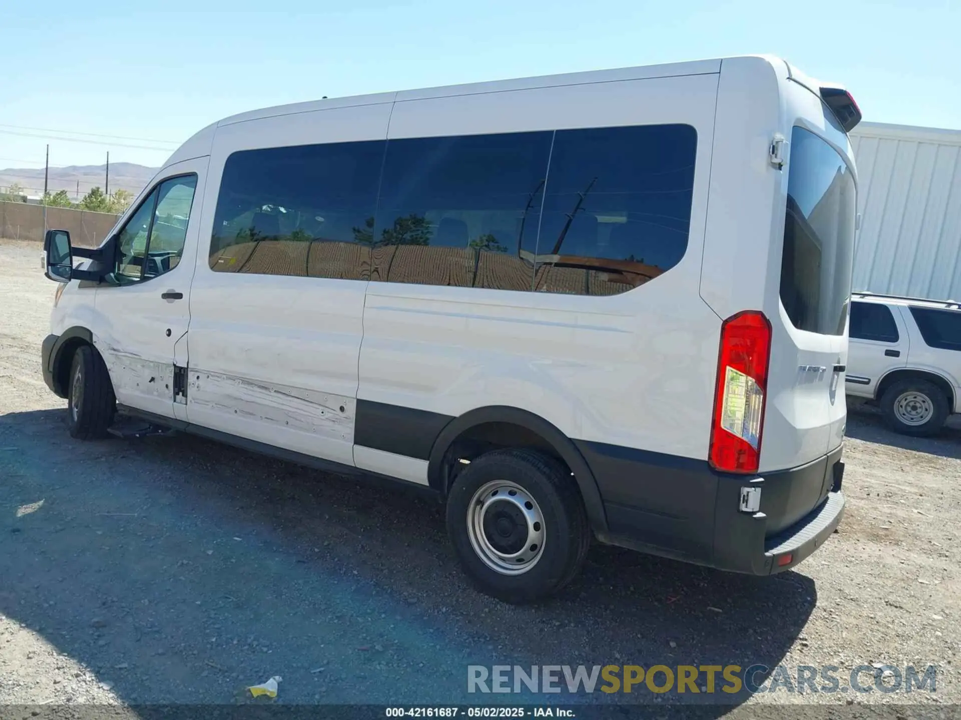 3 Photograph of a damaged car 1FBAX2C88PKC01760 FORD TRANSIT-350 PASSENGER VAN 2023