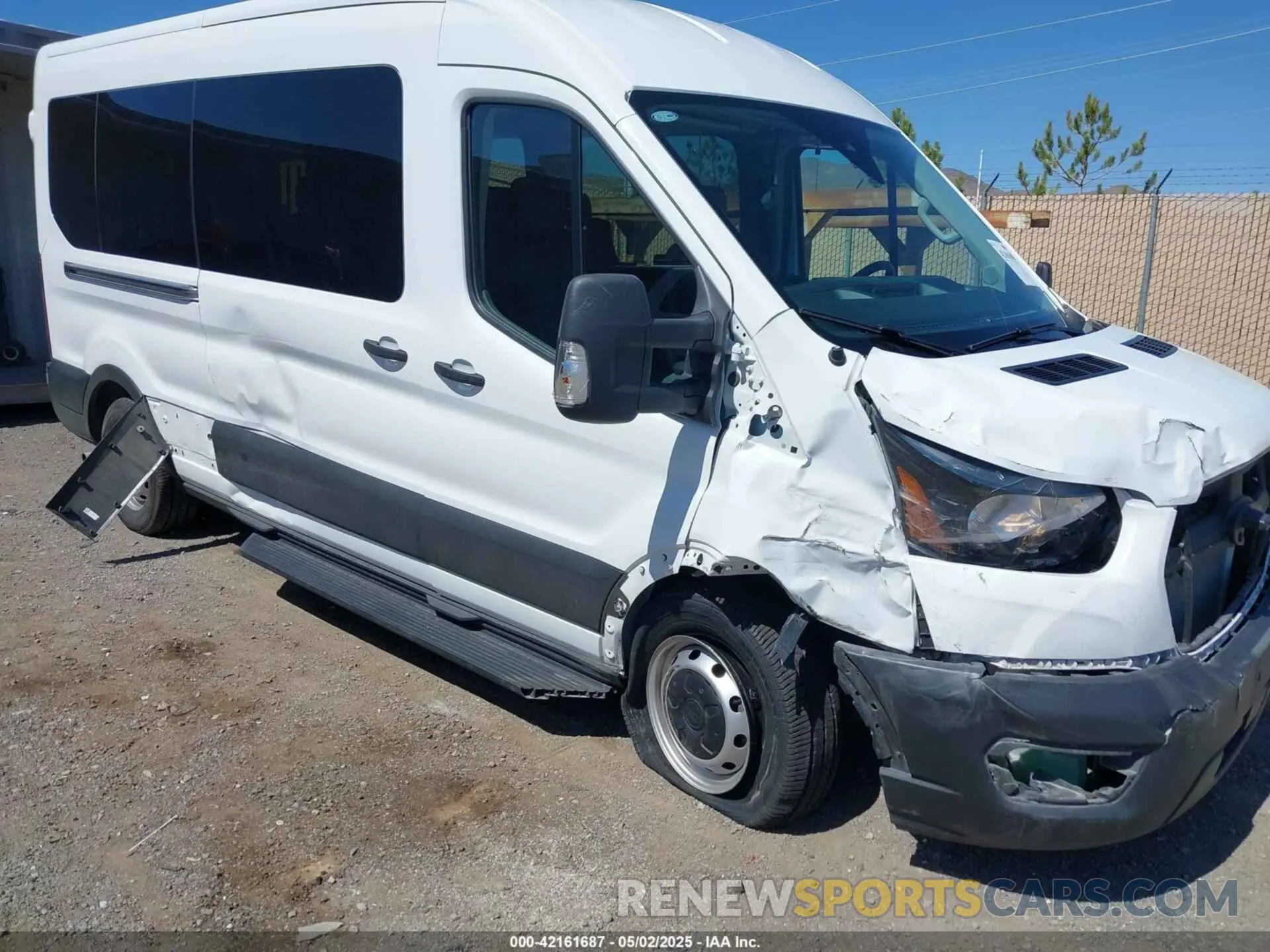 6 Photograph of a damaged car 1FBAX2C88PKC01760 FORD TRANSIT-350 PASSENGER VAN 2023