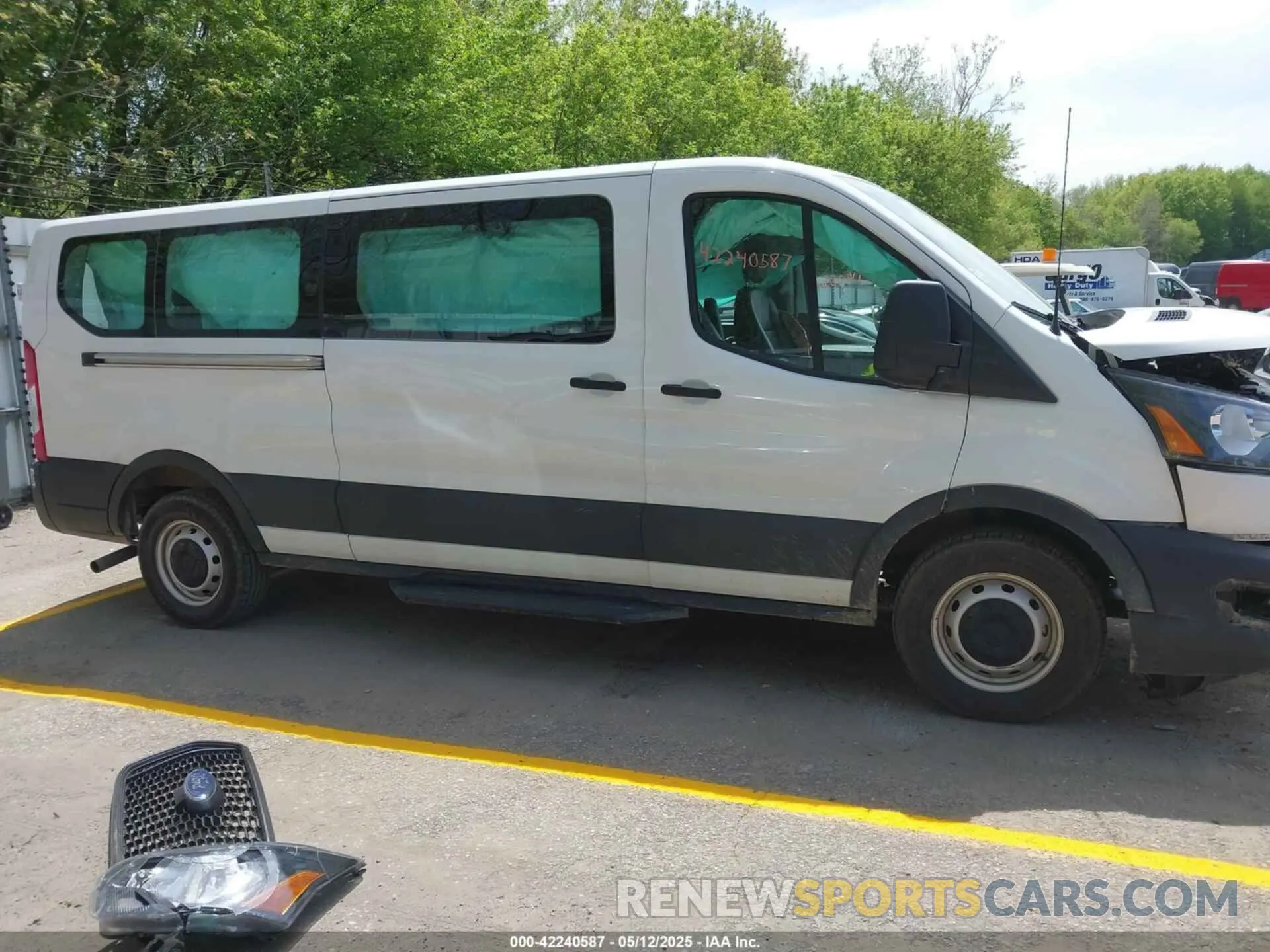 14 Фотография поврежденного автомобиля 1FBAX2Y82PKA55722 FORD TRANSIT-350 PASSENGER VAN 2023
