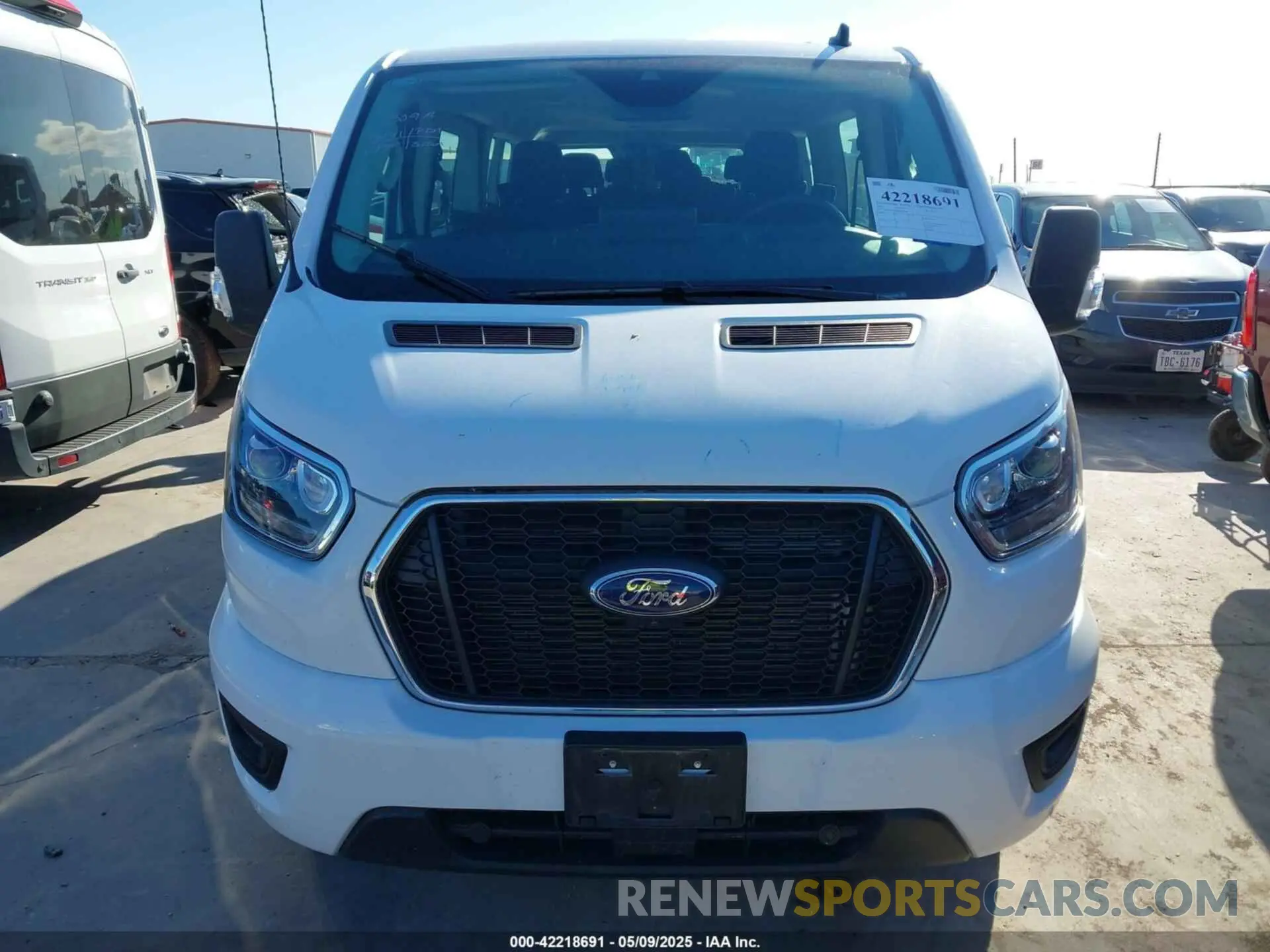 12 Photograph of a damaged car 1FBAX2Y8XPKB41098 FORD TRANSIT-350 PASSENGER VAN 2023