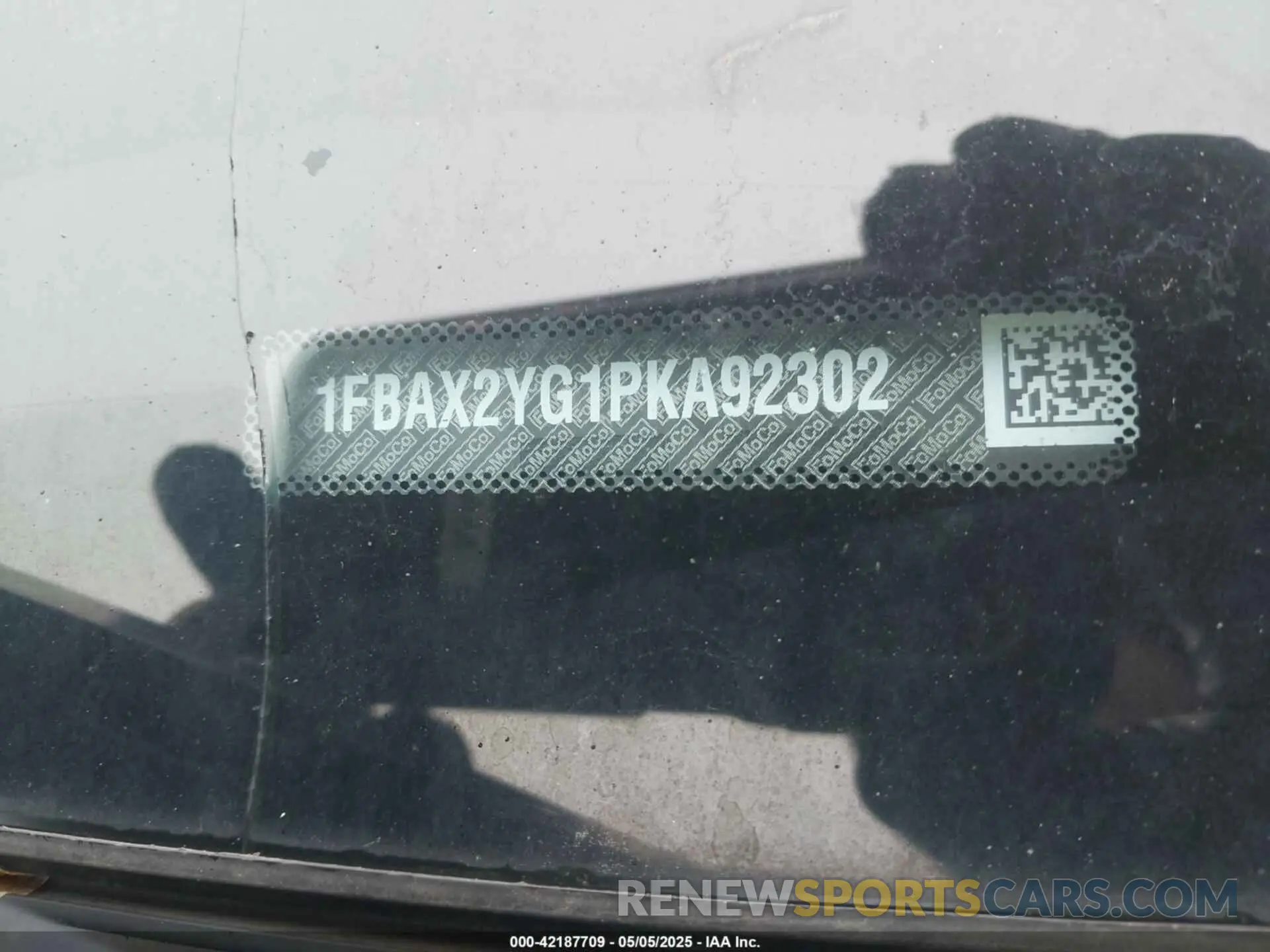 9 Photograph of a damaged car 1FBAX2YG1PKA92302 FORD TRANSIT-350 PASSENGER VAN 2023
