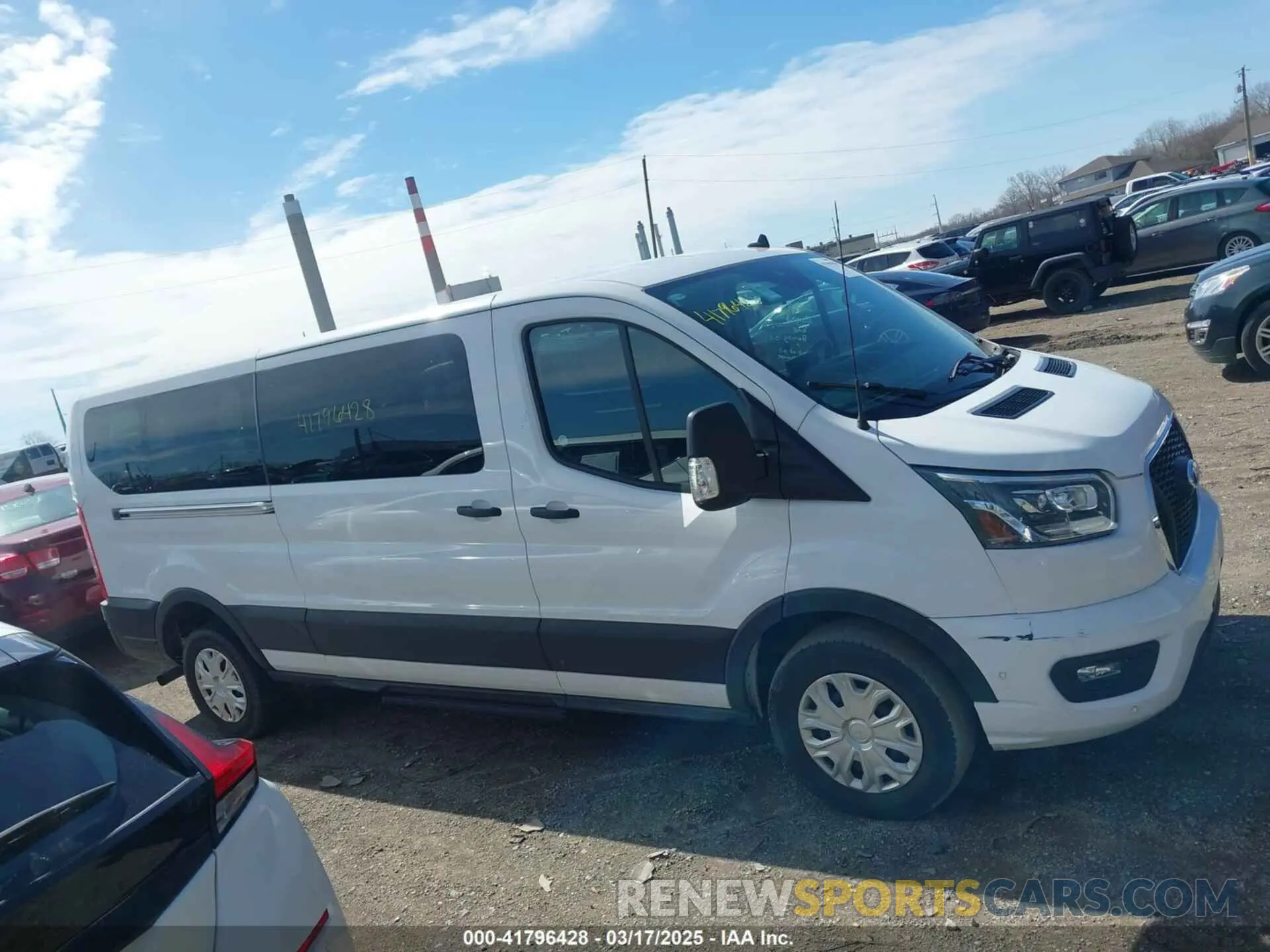 13 Photograph of a damaged car 1FBAX2YG2PKA45201 FORD TRANSIT-350 PASSENGER VAN 2023