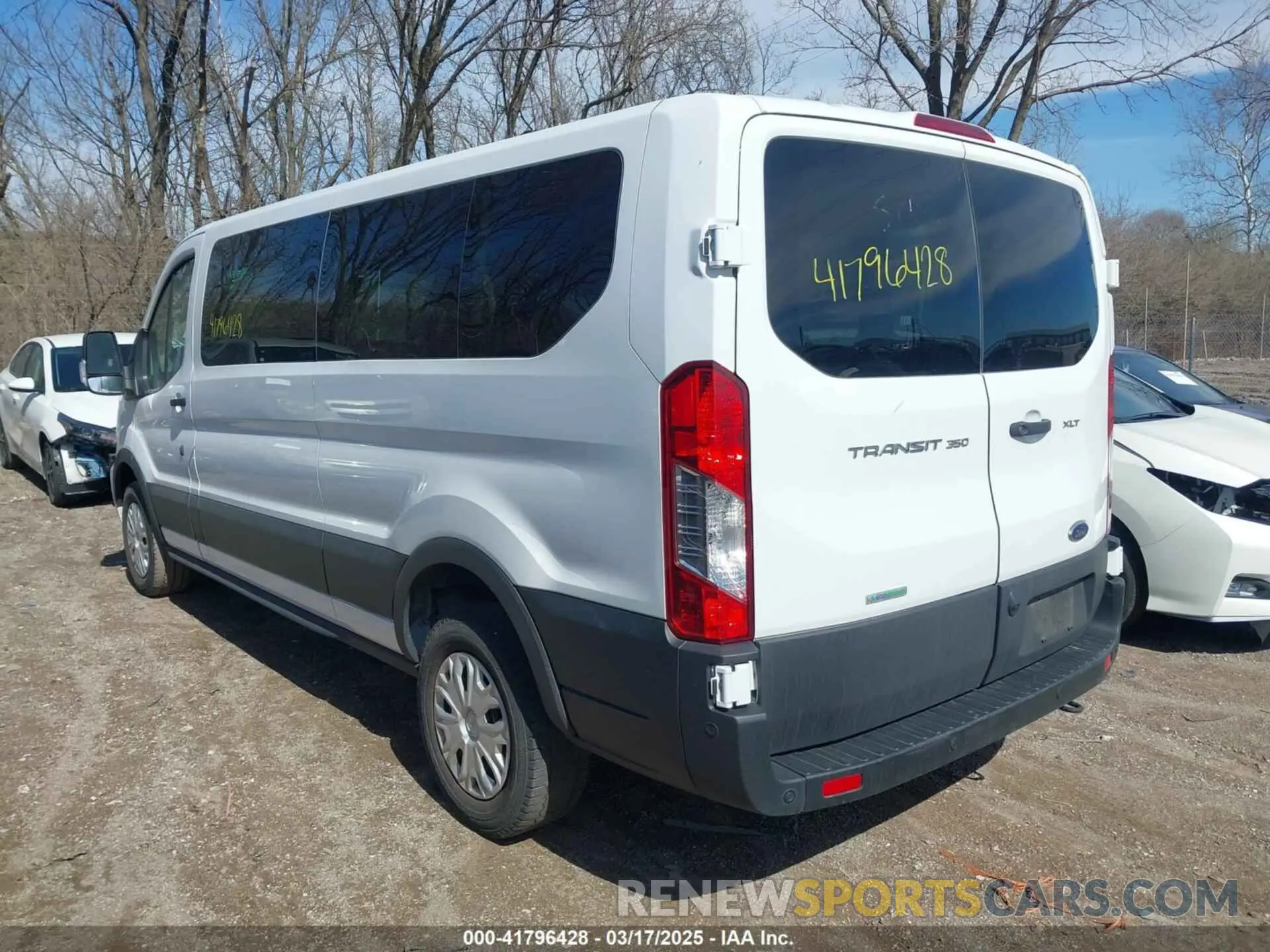 3 Photograph of a damaged car 1FBAX2YG2PKA45201 FORD TRANSIT-350 PASSENGER VAN 2023