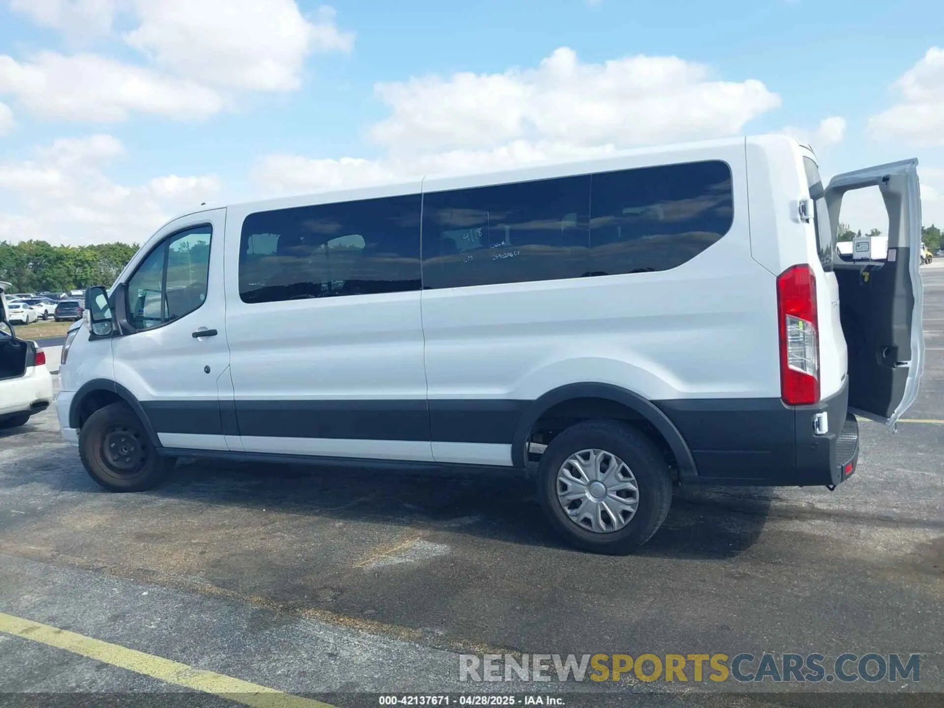 14 Фотография поврежденного автомобиля 1FBAX2YG6PKB08879 FORD TRANSIT-350 PASSENGER VAN 2023