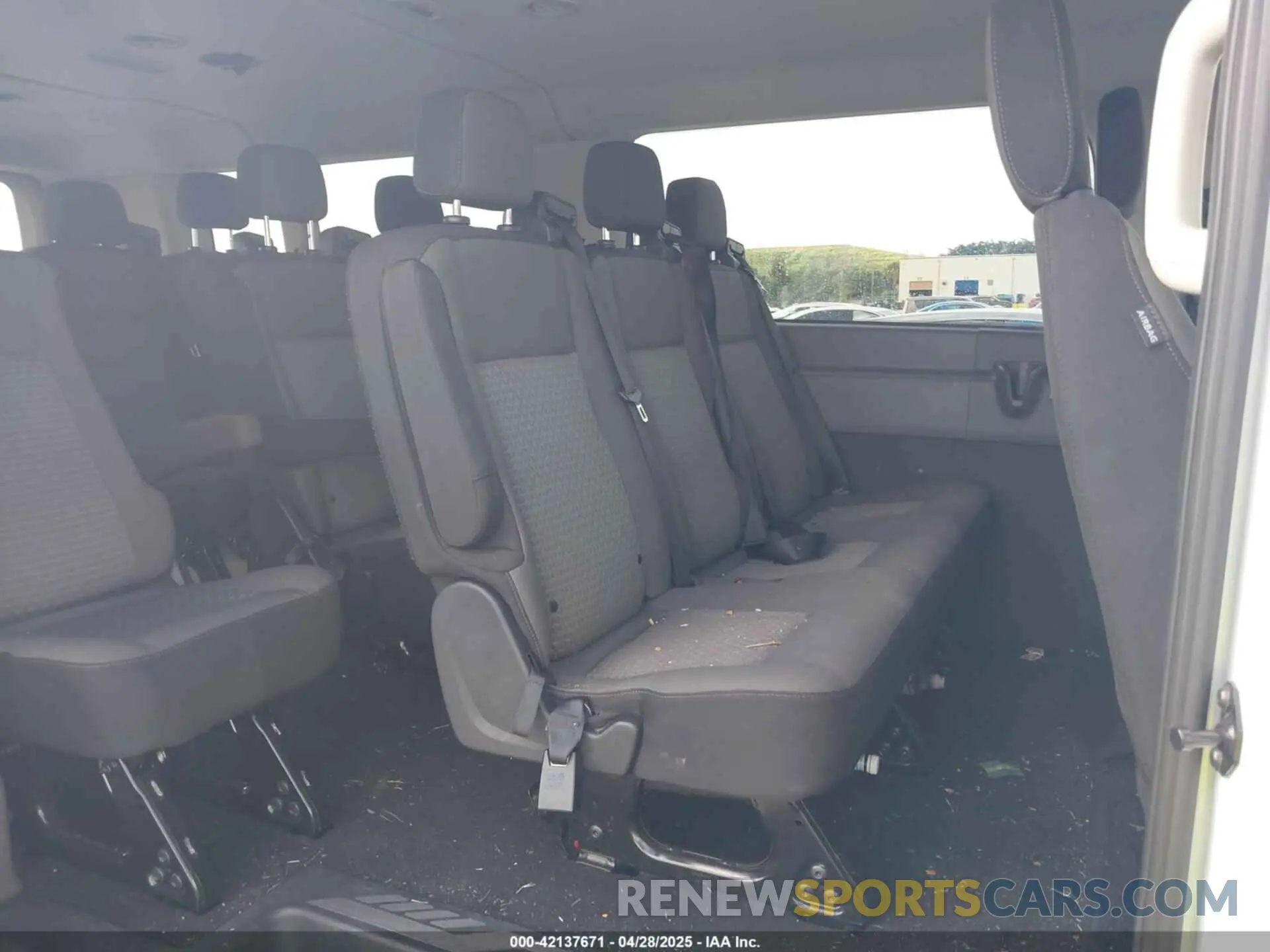 8 Фотография поврежденного автомобиля 1FBAX2YG6PKB08879 FORD TRANSIT-350 PASSENGER VAN 2023