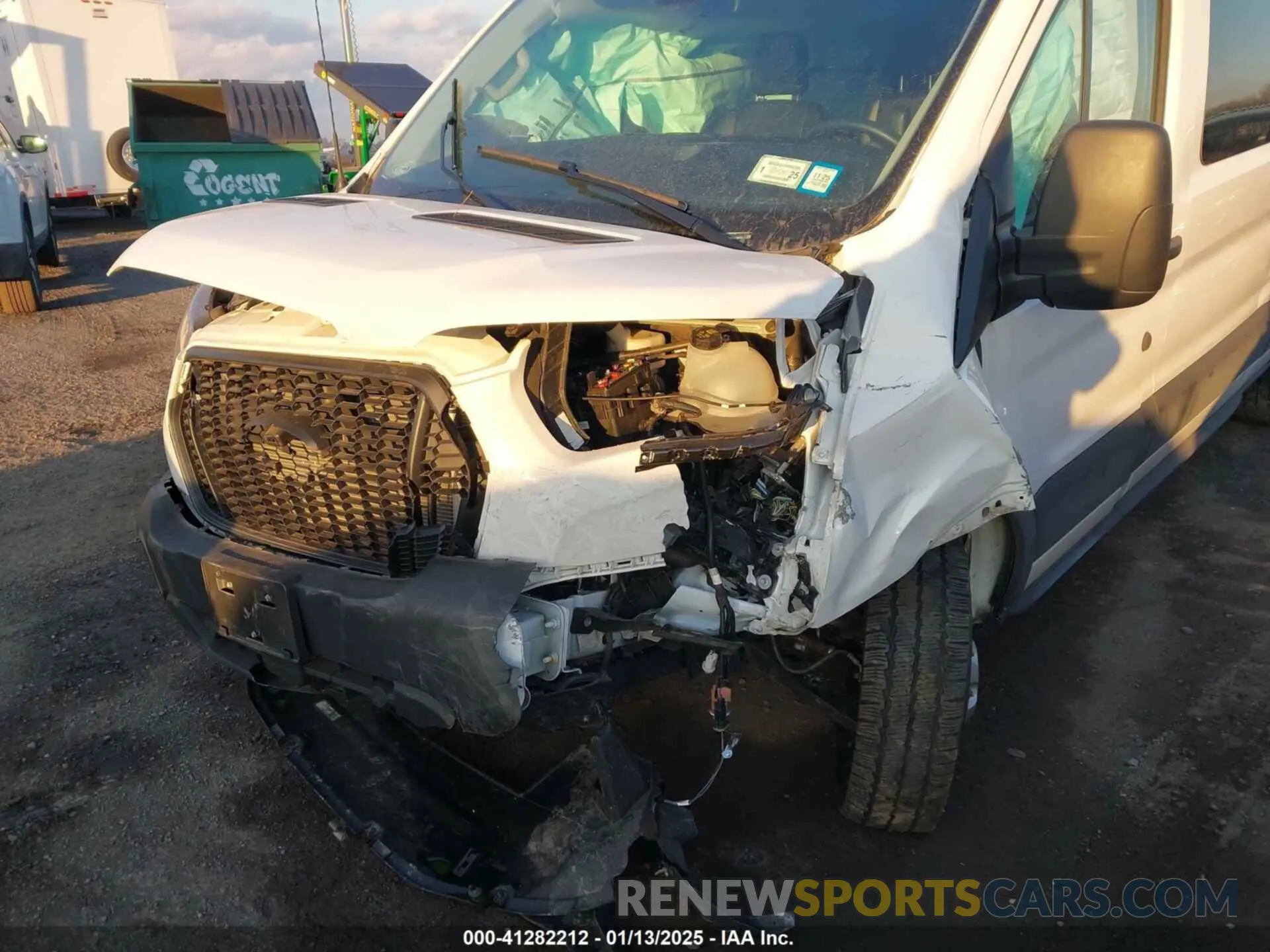 18 Photograph of a damaged car 1FBAX9Y80PKA16636 FORD TRANSIT-350 PASSENGER VAN 2023