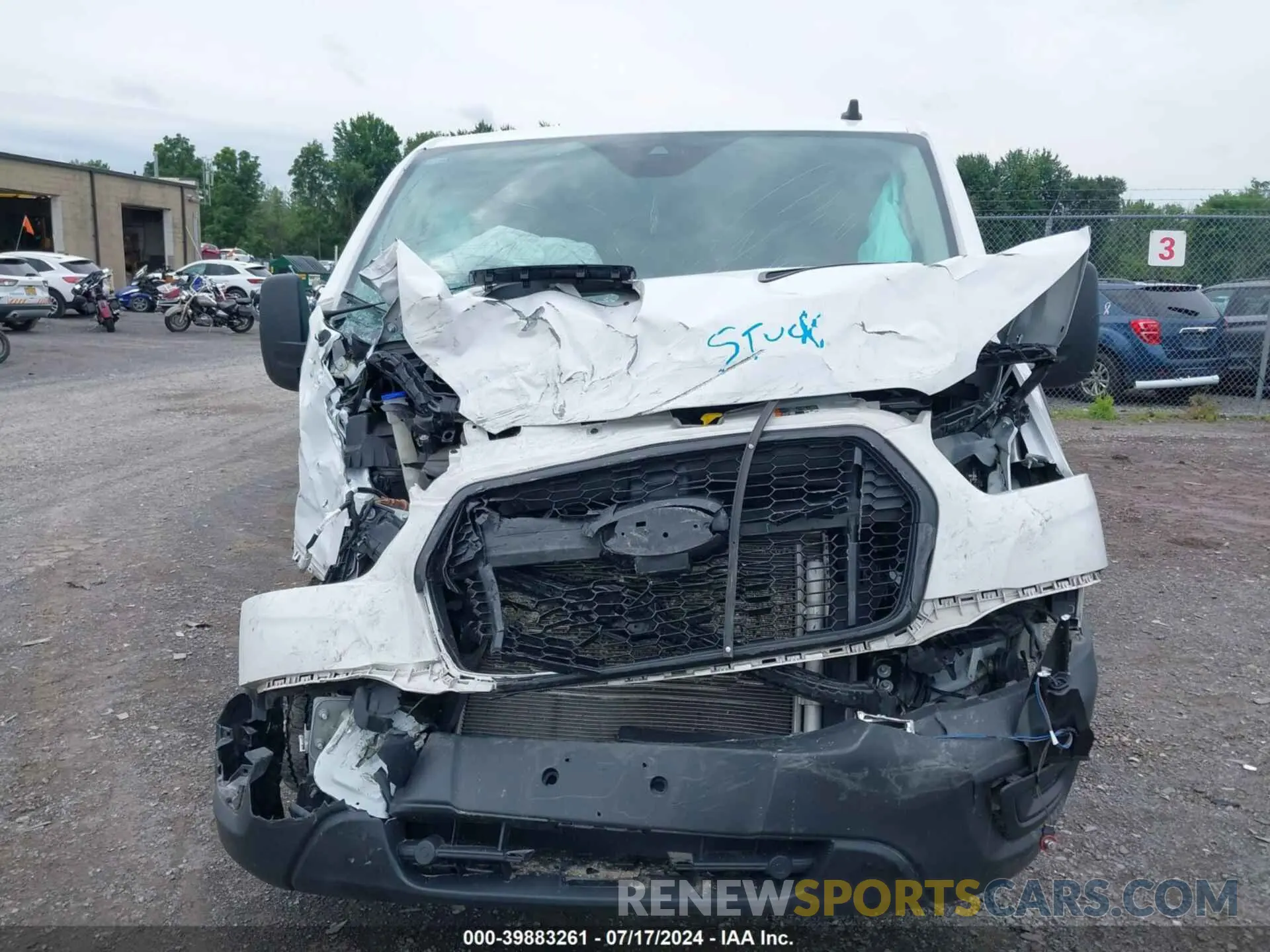 12 Photograph of a damaged car 1FBAX9Y83PKC08567 FORD TRANSIT-350 PASSENGER VAN 2023