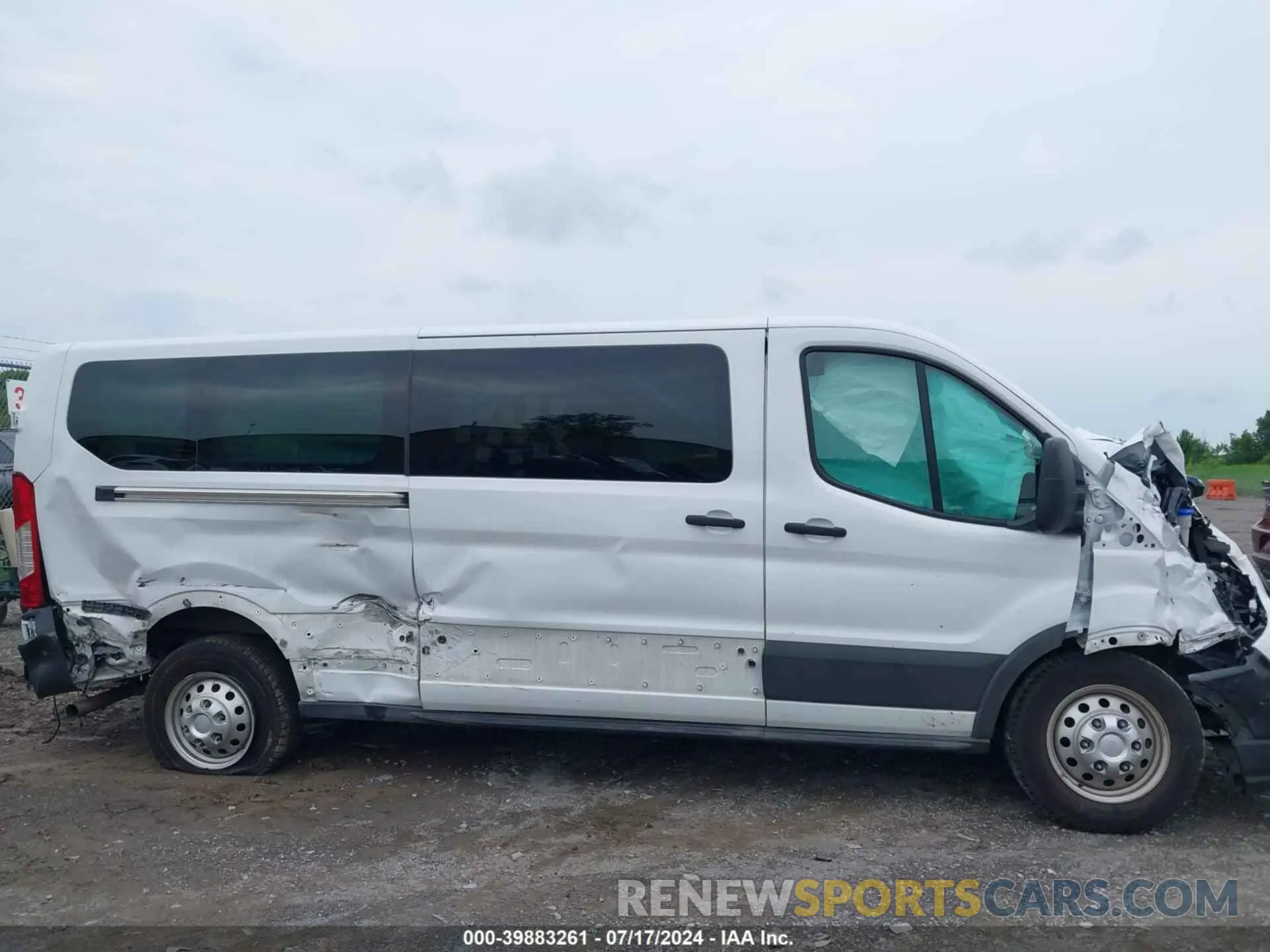 13 Photograph of a damaged car 1FBAX9Y83PKC08567 FORD TRANSIT-350 PASSENGER VAN 2023