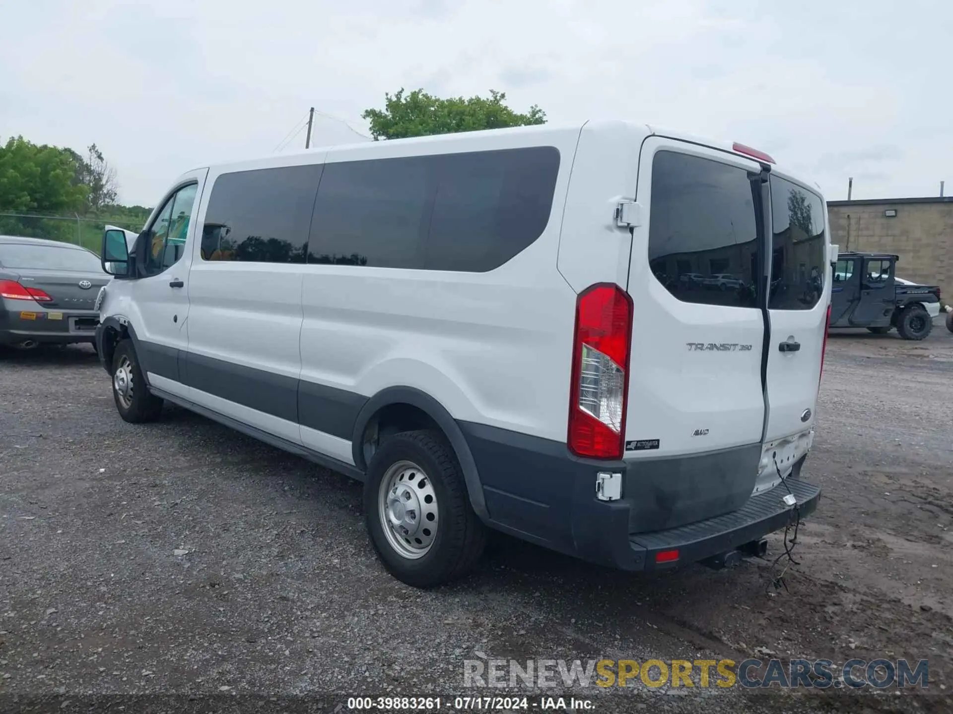 3 Photograph of a damaged car 1FBAX9Y83PKC08567 FORD TRANSIT-350 PASSENGER VAN 2023