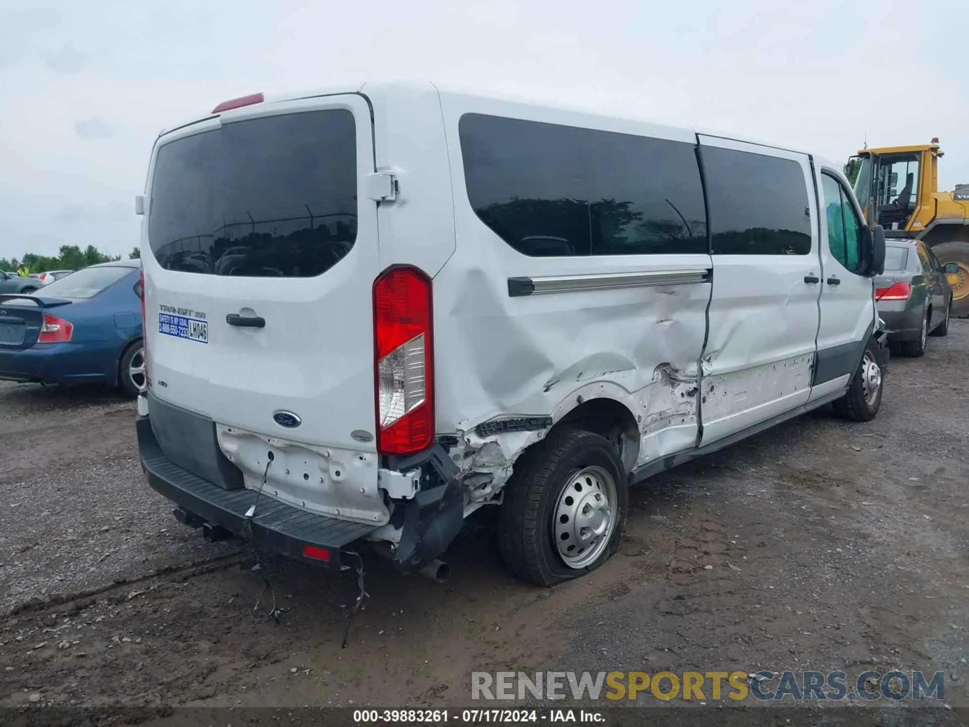 4 Photograph of a damaged car 1FBAX9Y83PKC08567 FORD TRANSIT-350 PASSENGER VAN 2023