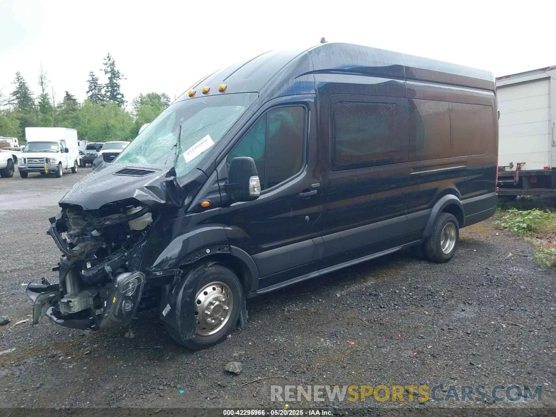 2 Фотография поврежденного автомобиля 1FBVU4X83PKA55378 FORD TRANSIT-350 PASSENGER VAN 2023