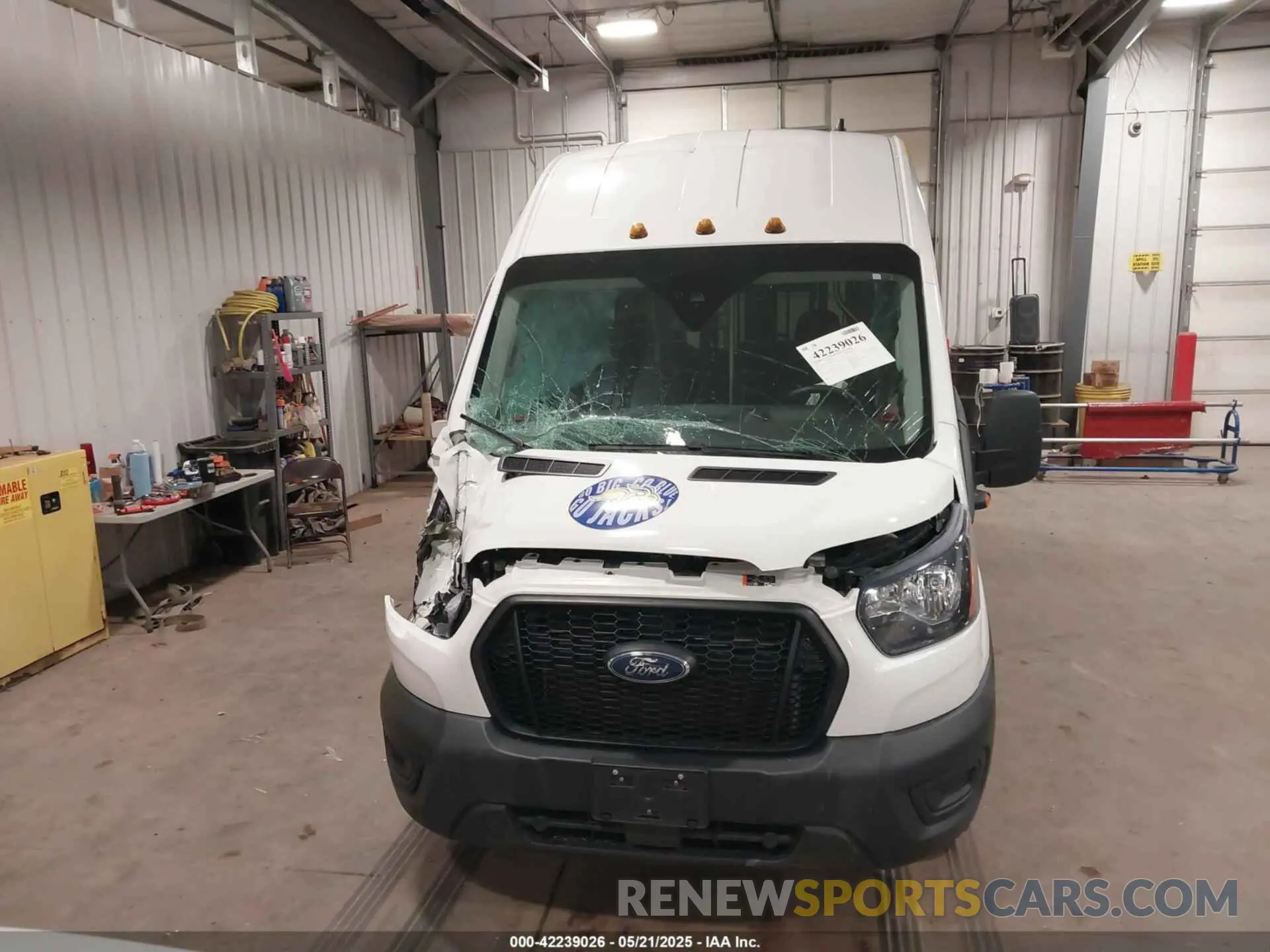 14 Photograph of a damaged car 1FDVU4XG8PKB00331 FORD TRANSIT-350 PASSENGER VAN 2023
