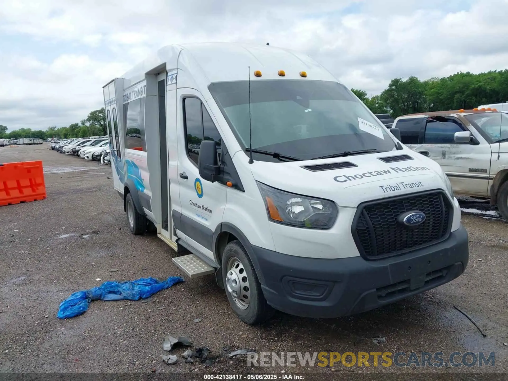 1 Photograph of a damaged car 1FDVU5XG0PKB93819 FORD TRANSIT-350 PASSENGER VAN 2023