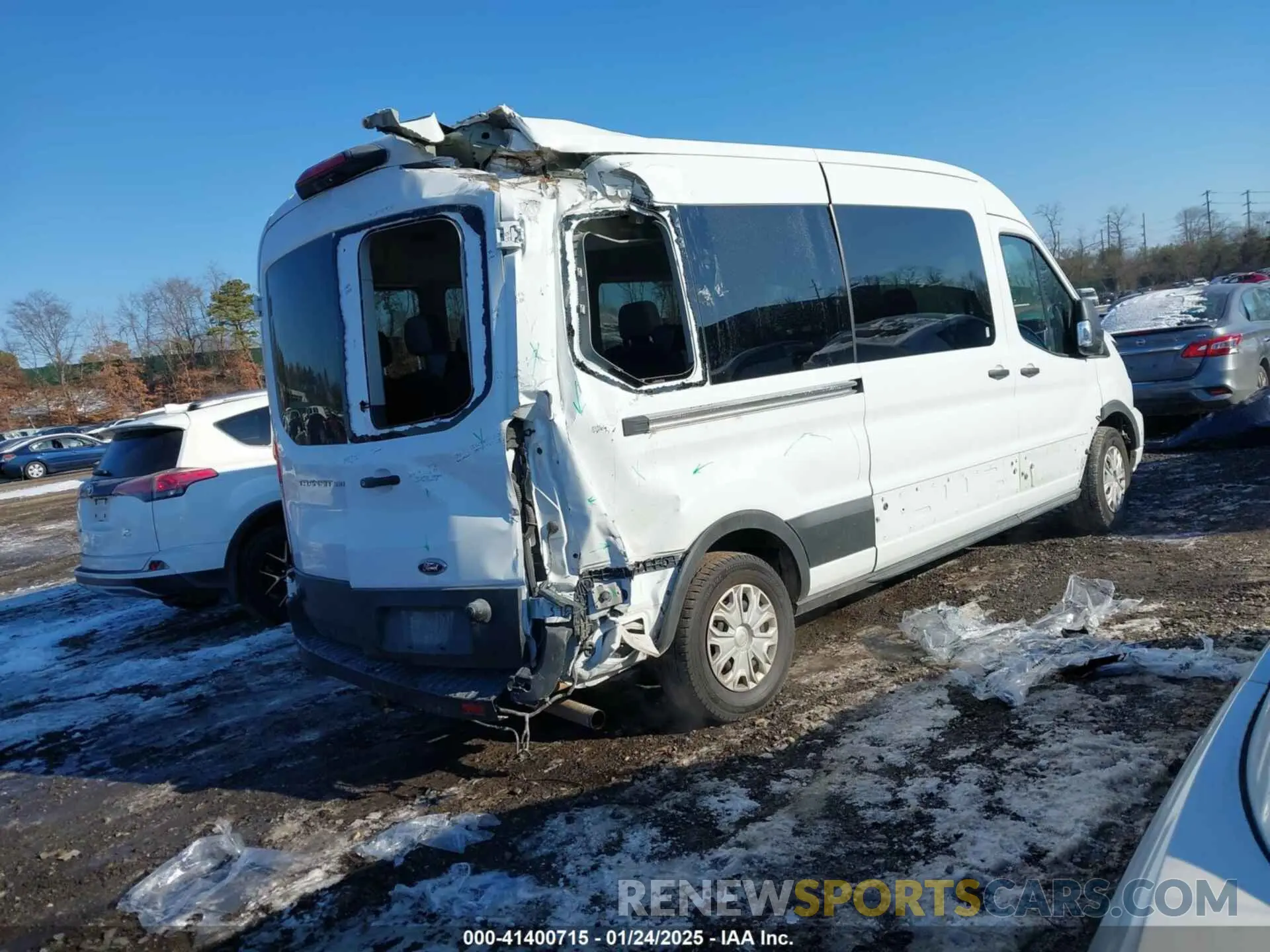 4 Photograph of a damaged car 1FBAX2C85RKA16018 FORD TRANSIT-350 PASSENGER VAN 2024