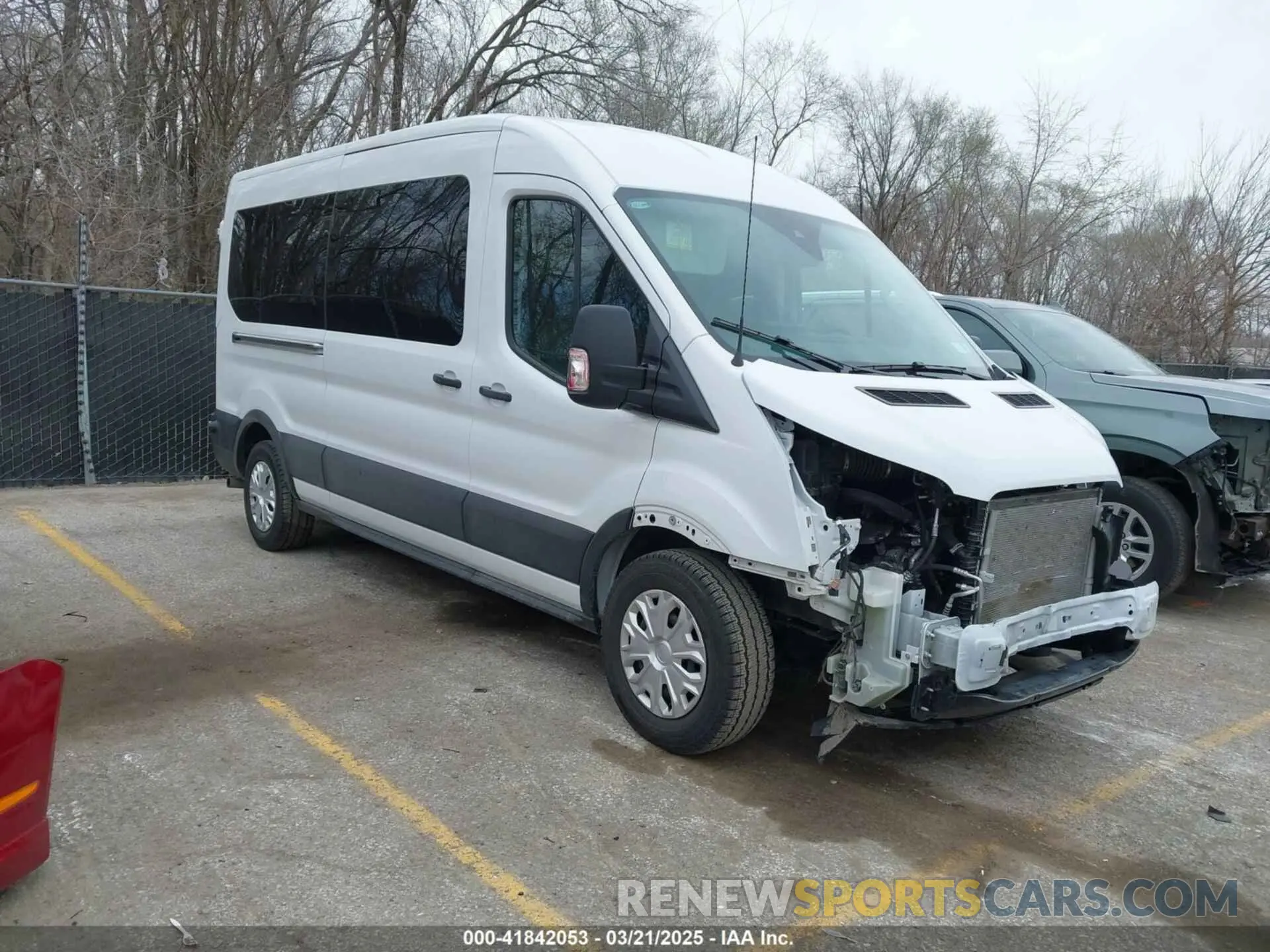 1 Фотография поврежденного автомобиля 1FBAX2C86RKA52252 FORD TRANSIT-350 PASSENGER VAN 2024