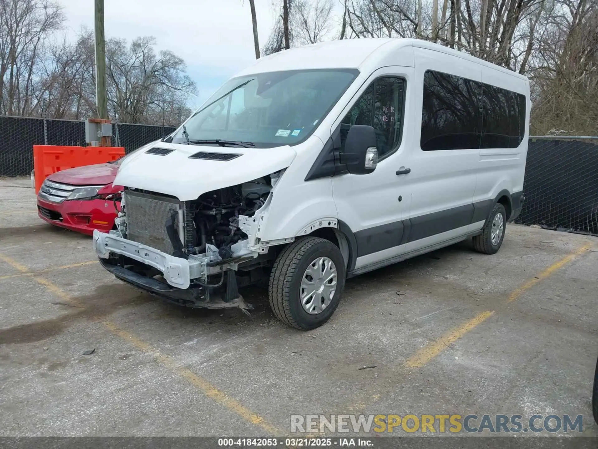 2 Фотография поврежденного автомобиля 1FBAX2C86RKA52252 FORD TRANSIT-350 PASSENGER VAN 2024