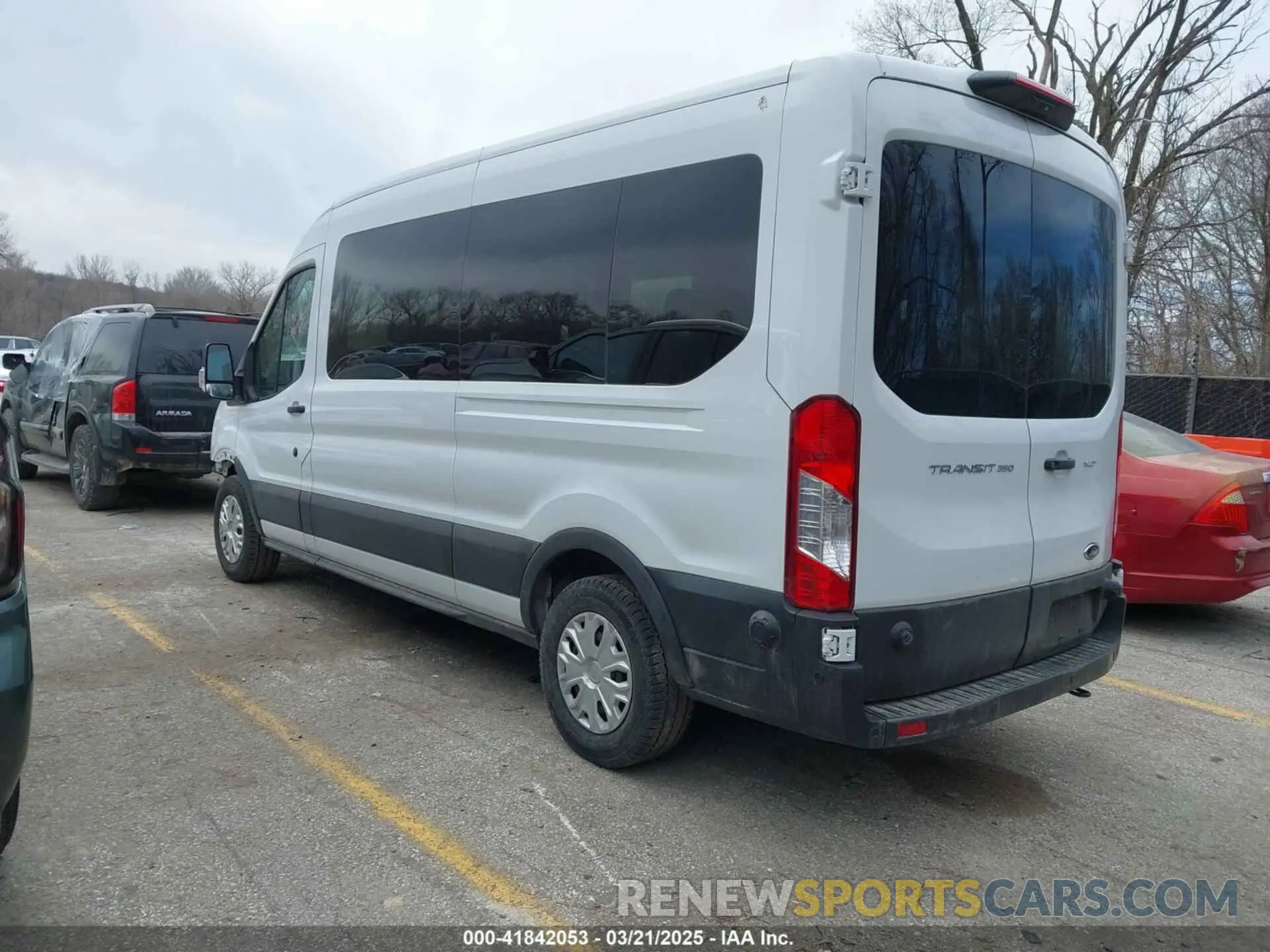 3 Фотография поврежденного автомобиля 1FBAX2C86RKA52252 FORD TRANSIT-350 PASSENGER VAN 2024