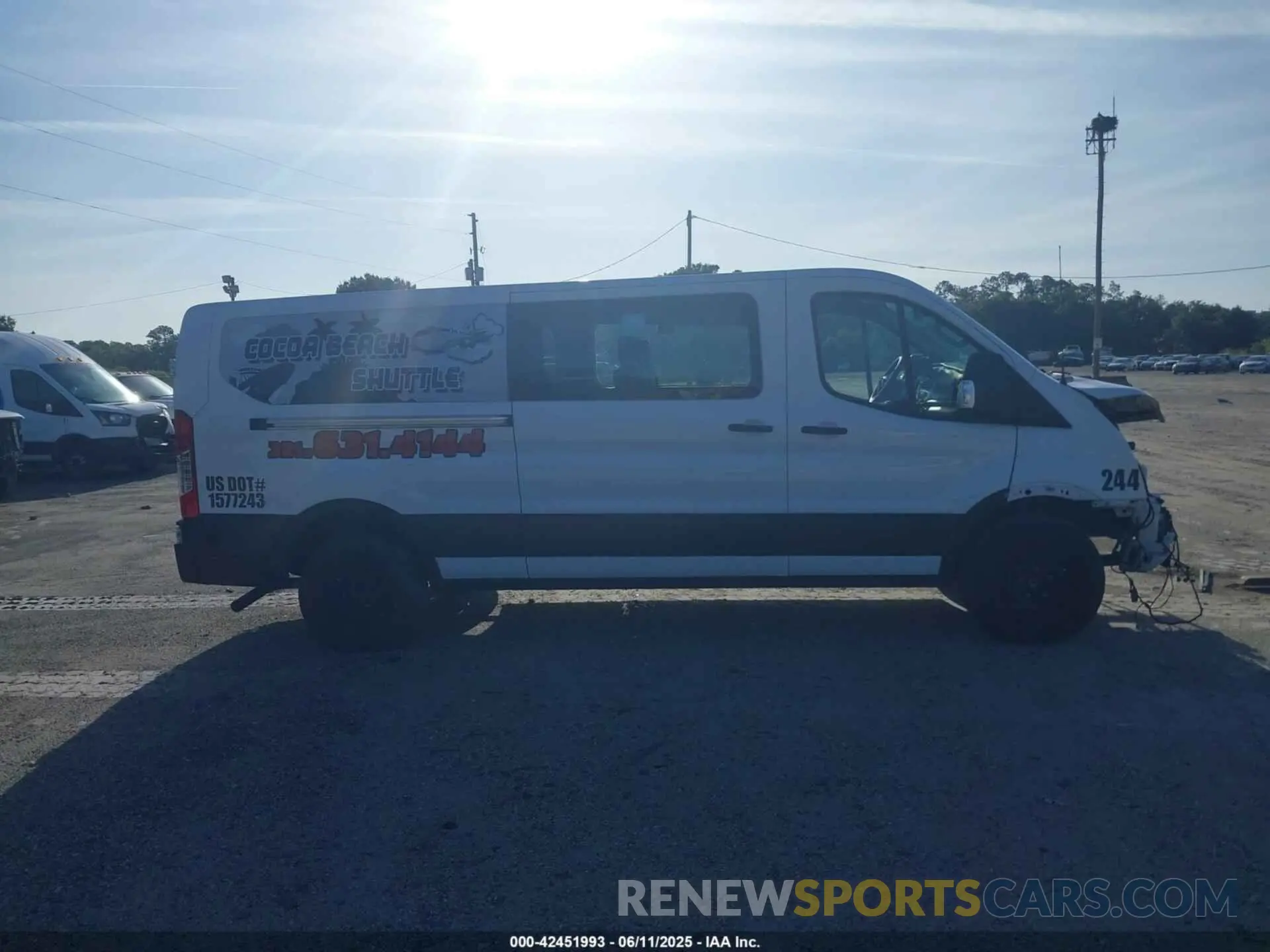 13 Photograph of a damaged car 1FBAX2Y80RKA01886 FORD TRANSIT-350 PASSENGER VAN 2024