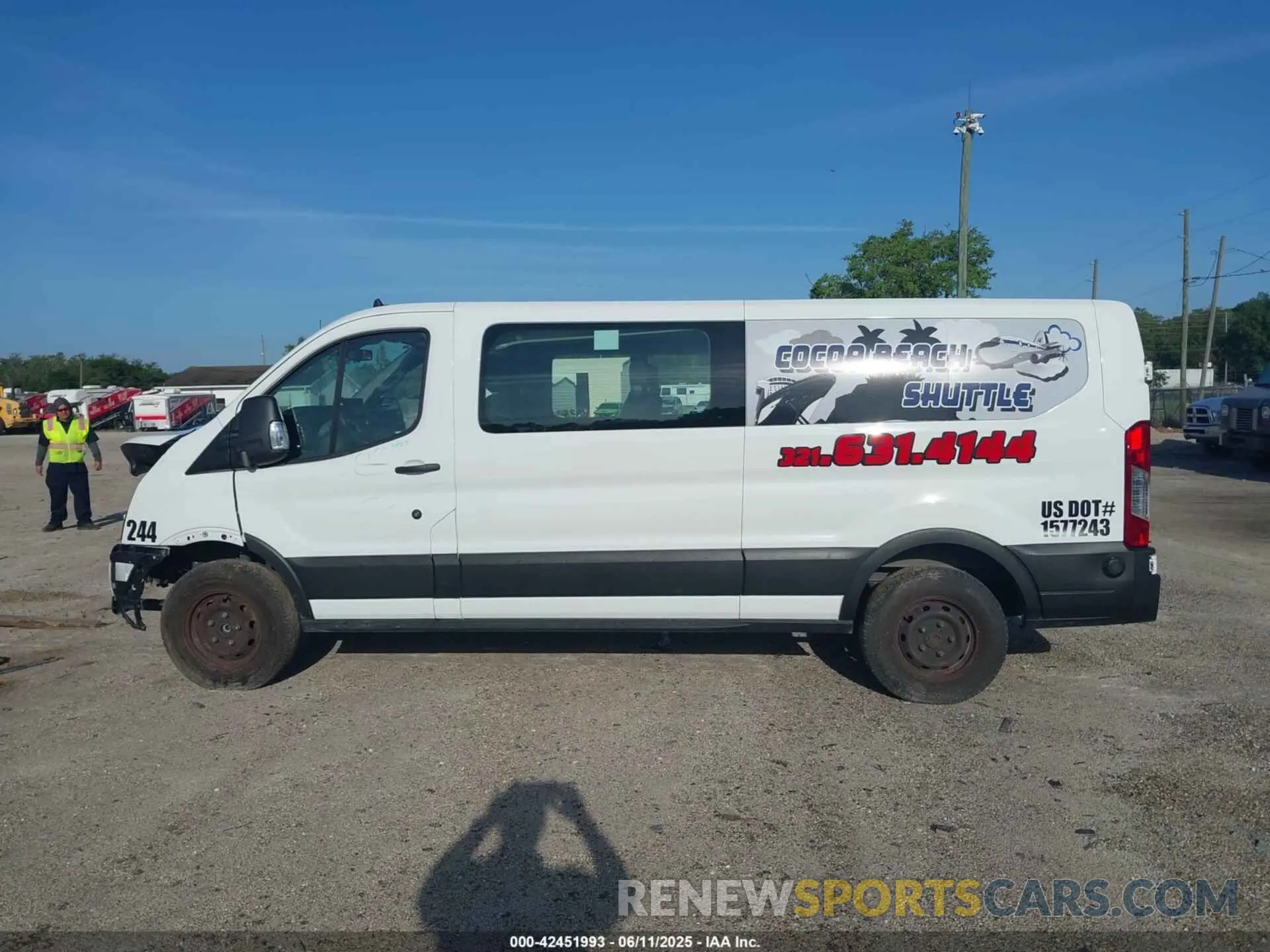14 Photograph of a damaged car 1FBAX2Y80RKA01886 FORD TRANSIT-350 PASSENGER VAN 2024