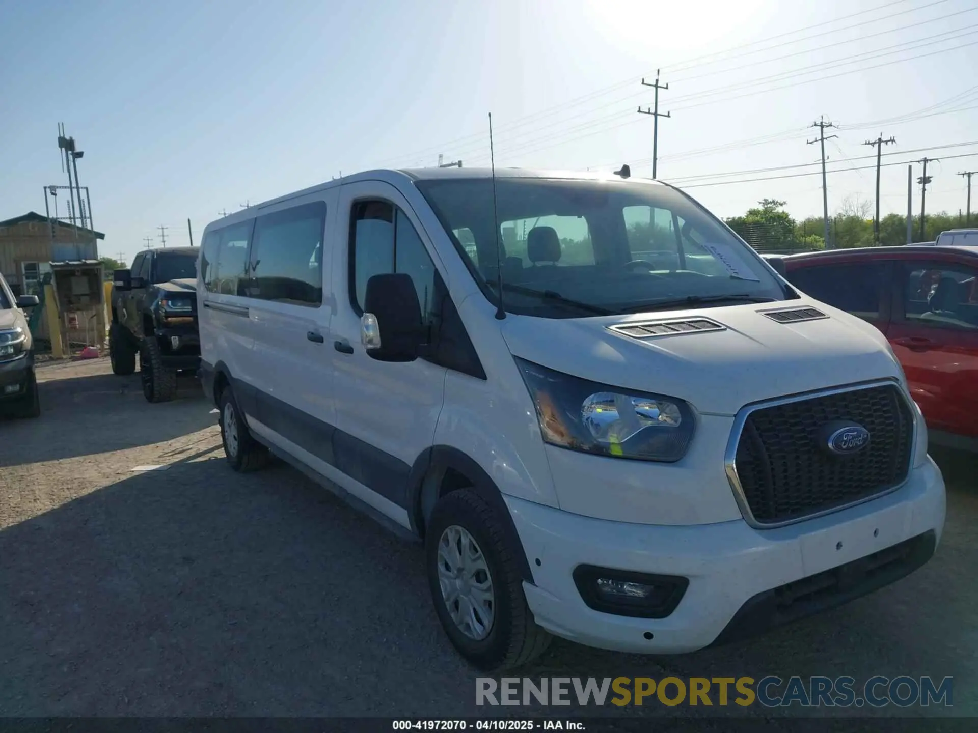 1 Photograph of a damaged car 1FBAX2Y80RKA83425 FORD TRANSIT-350 PASSENGER VAN 2024