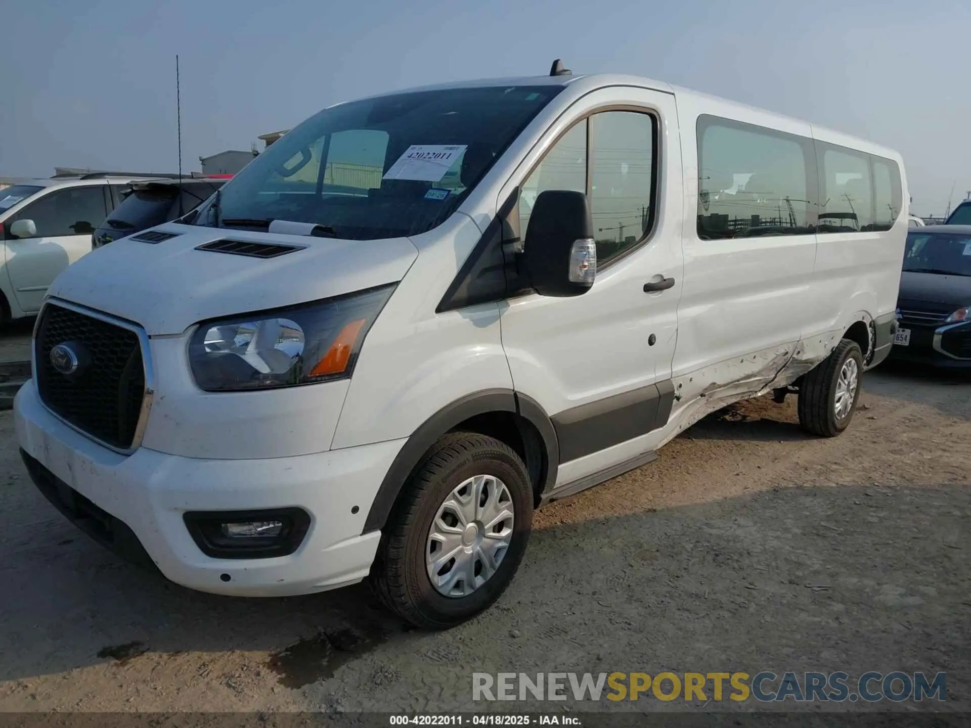 2 Photograph of a damaged car 1FBAX2Y82RKA83426 FORD TRANSIT-350 PASSENGER VAN 2024