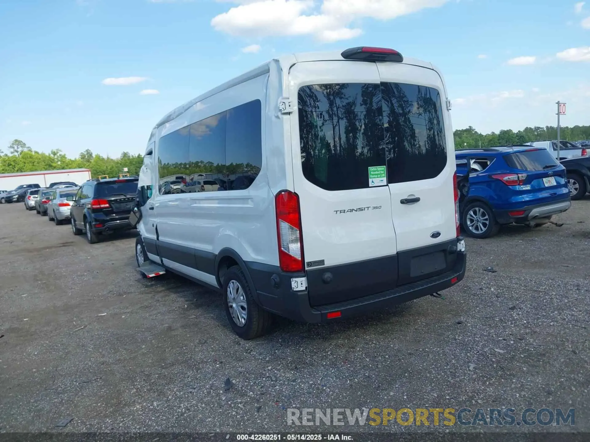 3 Photograph of a damaged car 1FDAX2C89RKA86208 FORD TRANSIT-350 PASSENGER VAN 2024
