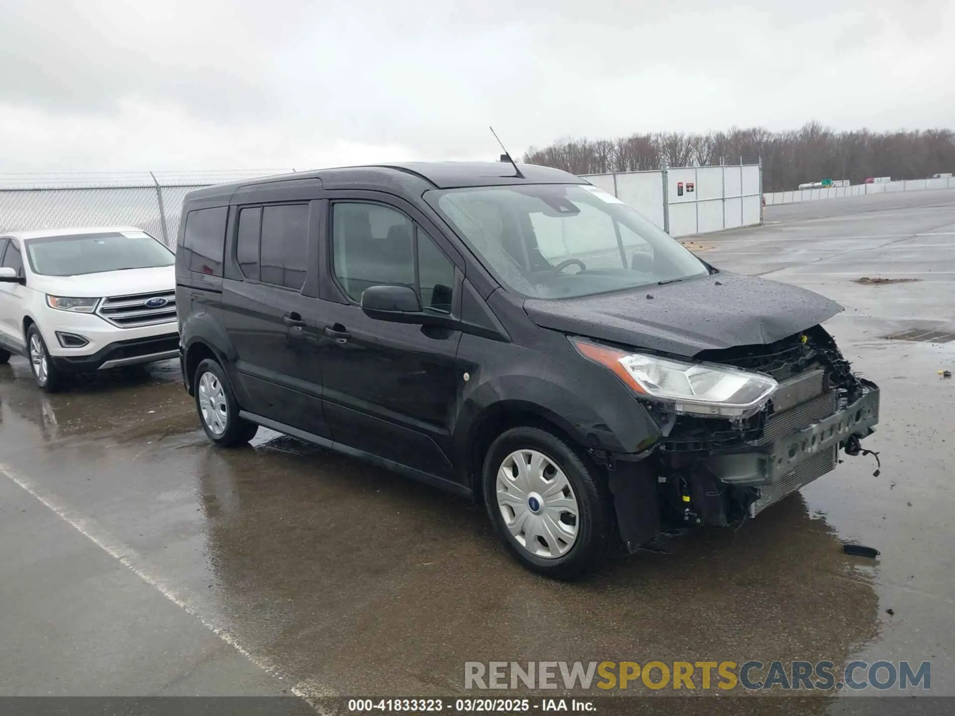 1 Photograph of a damaged car NM0GE9F22K1427591 FORD TRANSIT CONNECT 2019