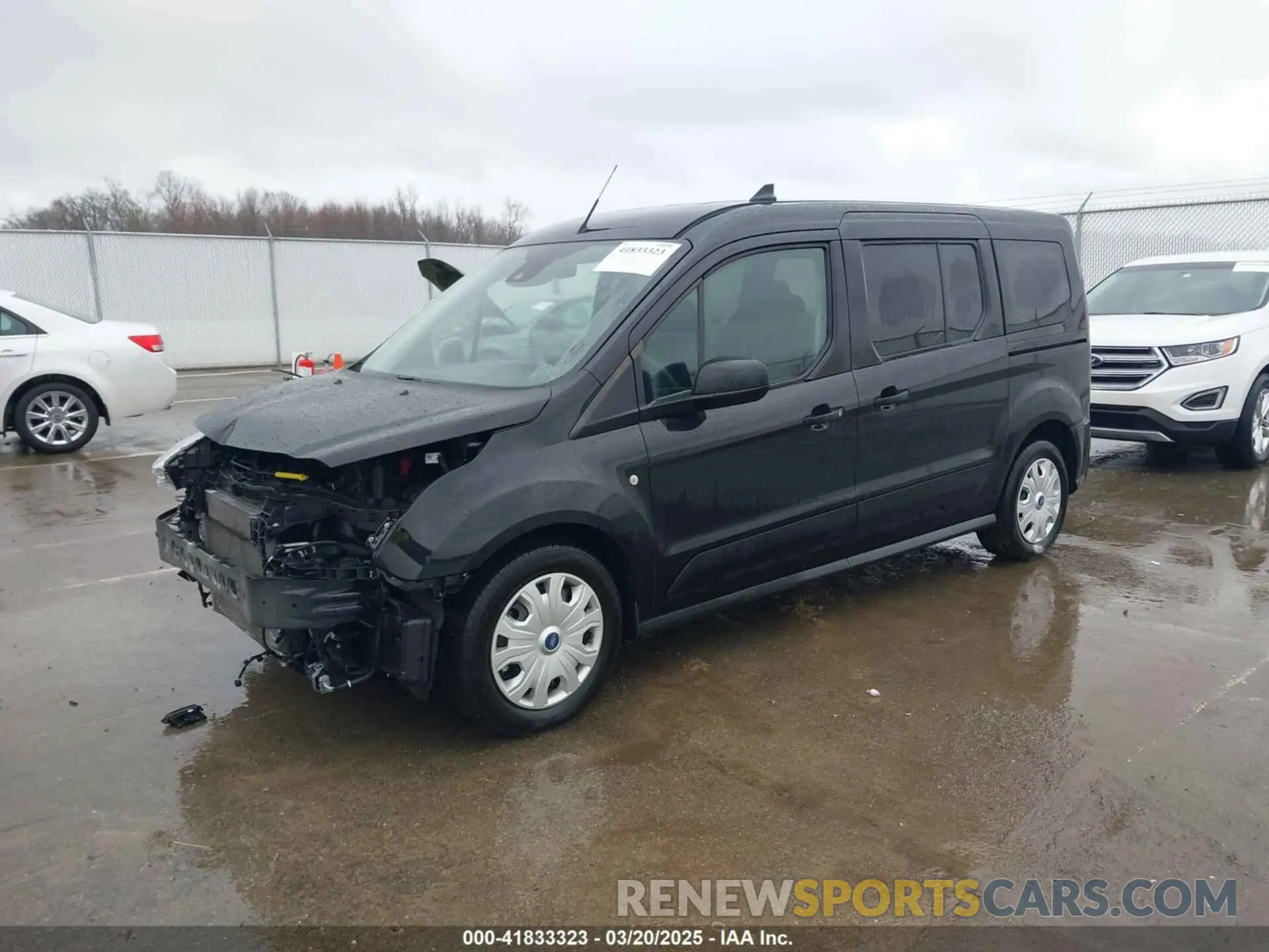 2 Photograph of a damaged car NM0GE9F22K1427591 FORD TRANSIT CONNECT 2019