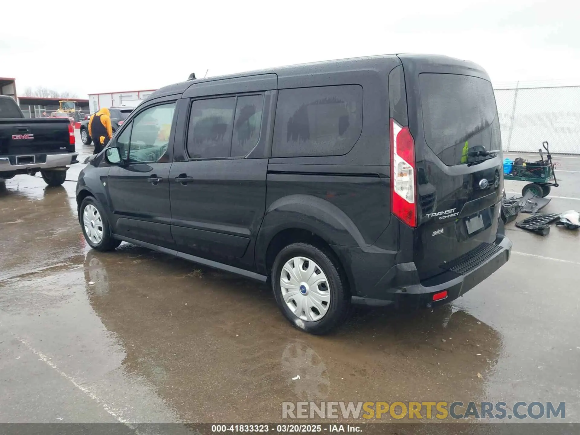 3 Photograph of a damaged car NM0GE9F22K1427591 FORD TRANSIT CONNECT 2019
