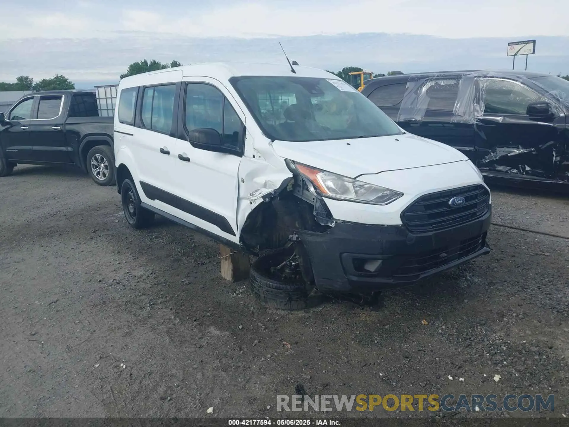 1 Photograph of a damaged car NM0GS9E20K1407608 FORD TRANSIT CONNECT 2019