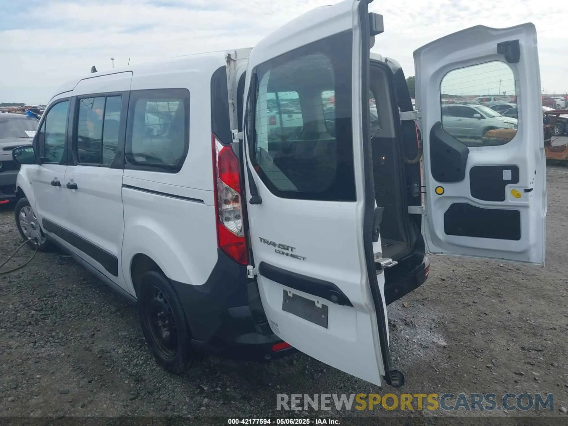 3 Photograph of a damaged car NM0GS9E20K1407608 FORD TRANSIT CONNECT 2019