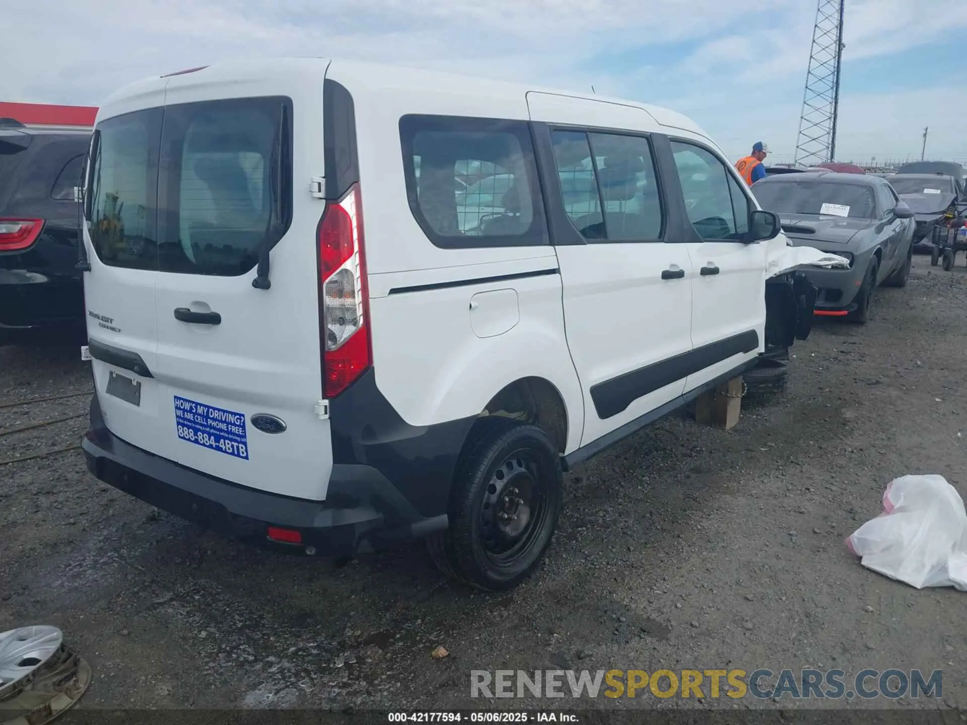 4 Photograph of a damaged car NM0GS9E20K1407608 FORD TRANSIT CONNECT 2019