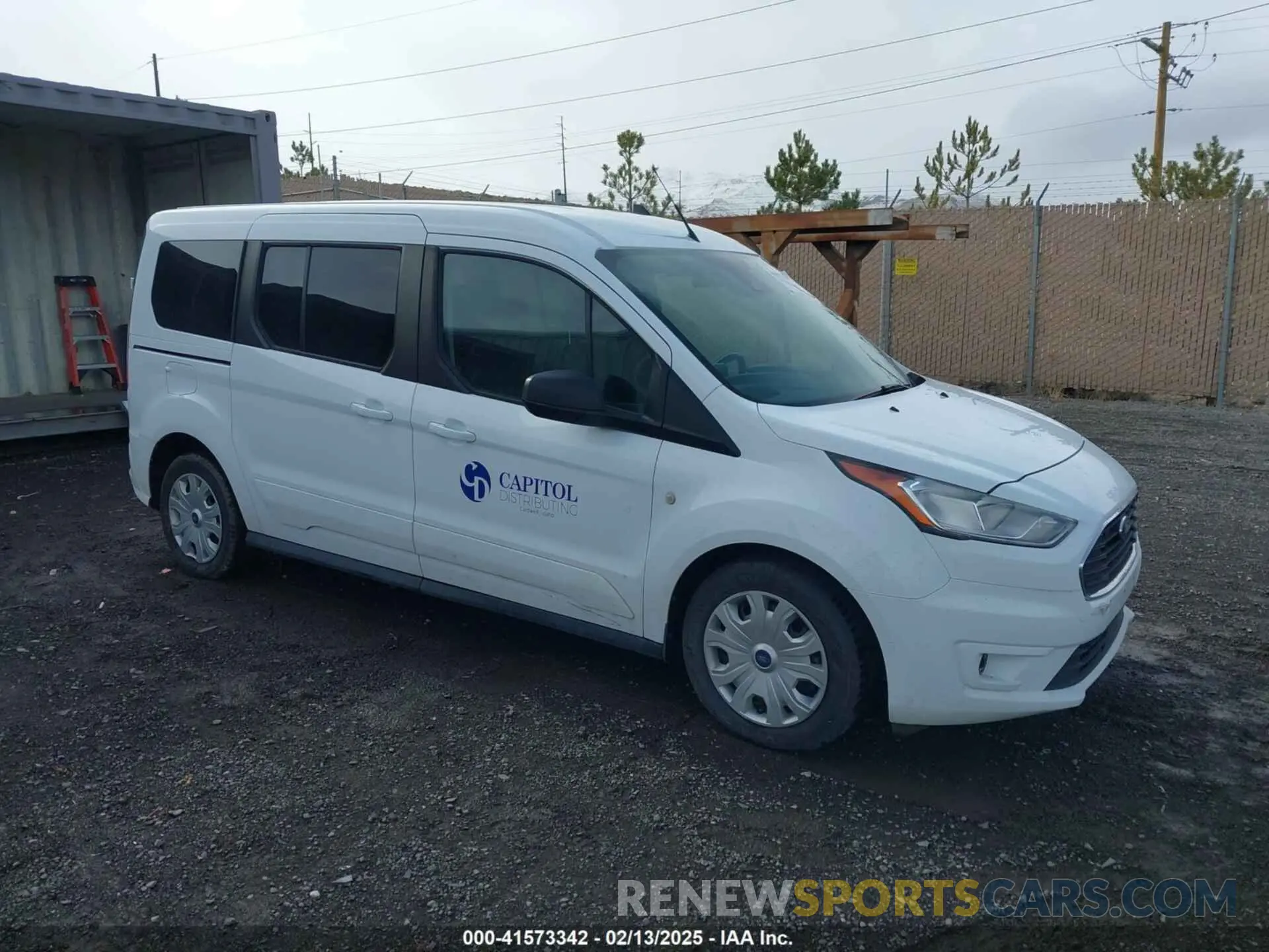 1 Photograph of a damaged car NM0GS9F21K1411973 FORD TRANSIT CONNECT 2019