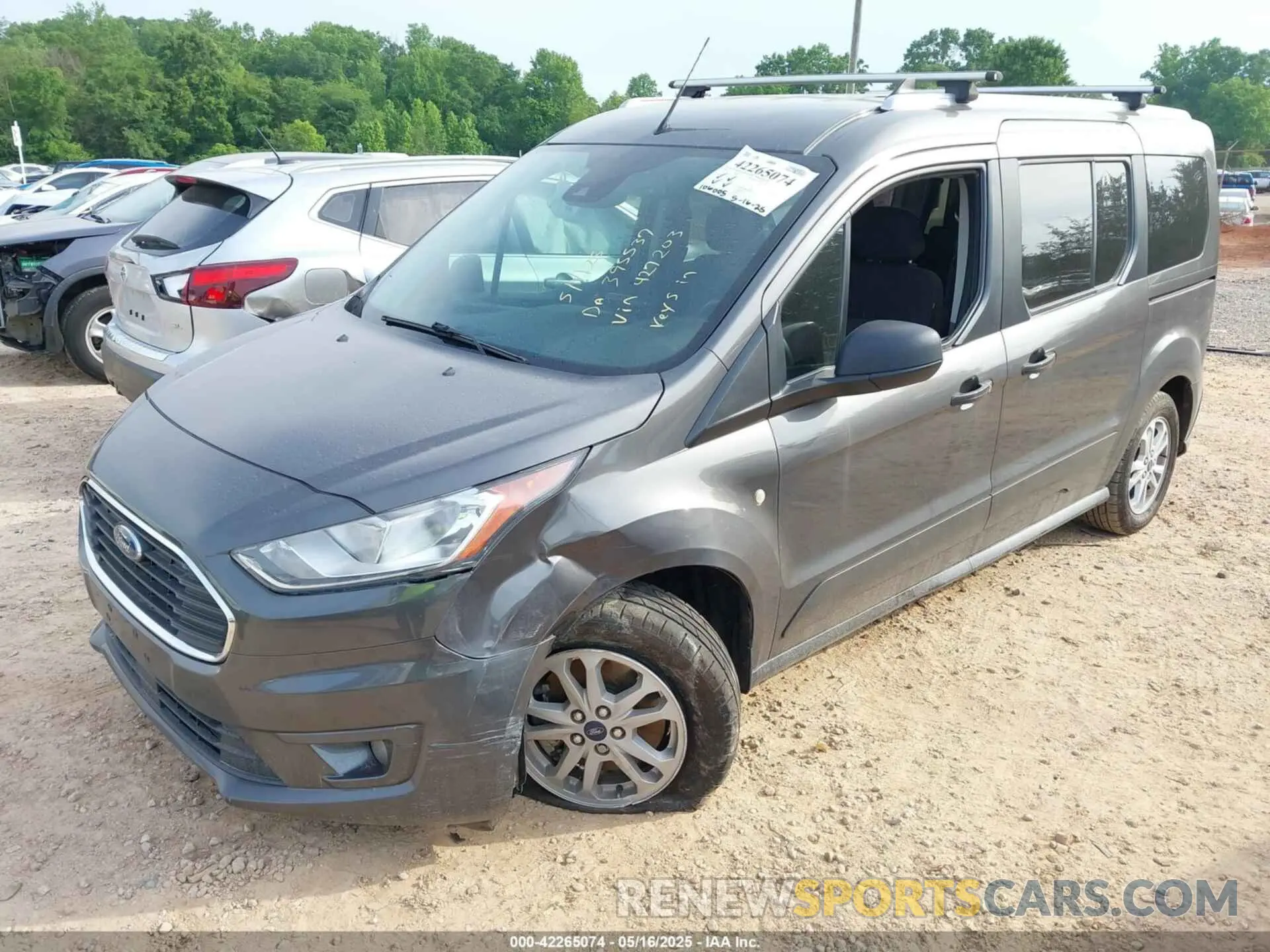 2 Фотография поврежденного автомобиля NM0GS9F2XK1427203 FORD TRANSIT CONNECT 2019