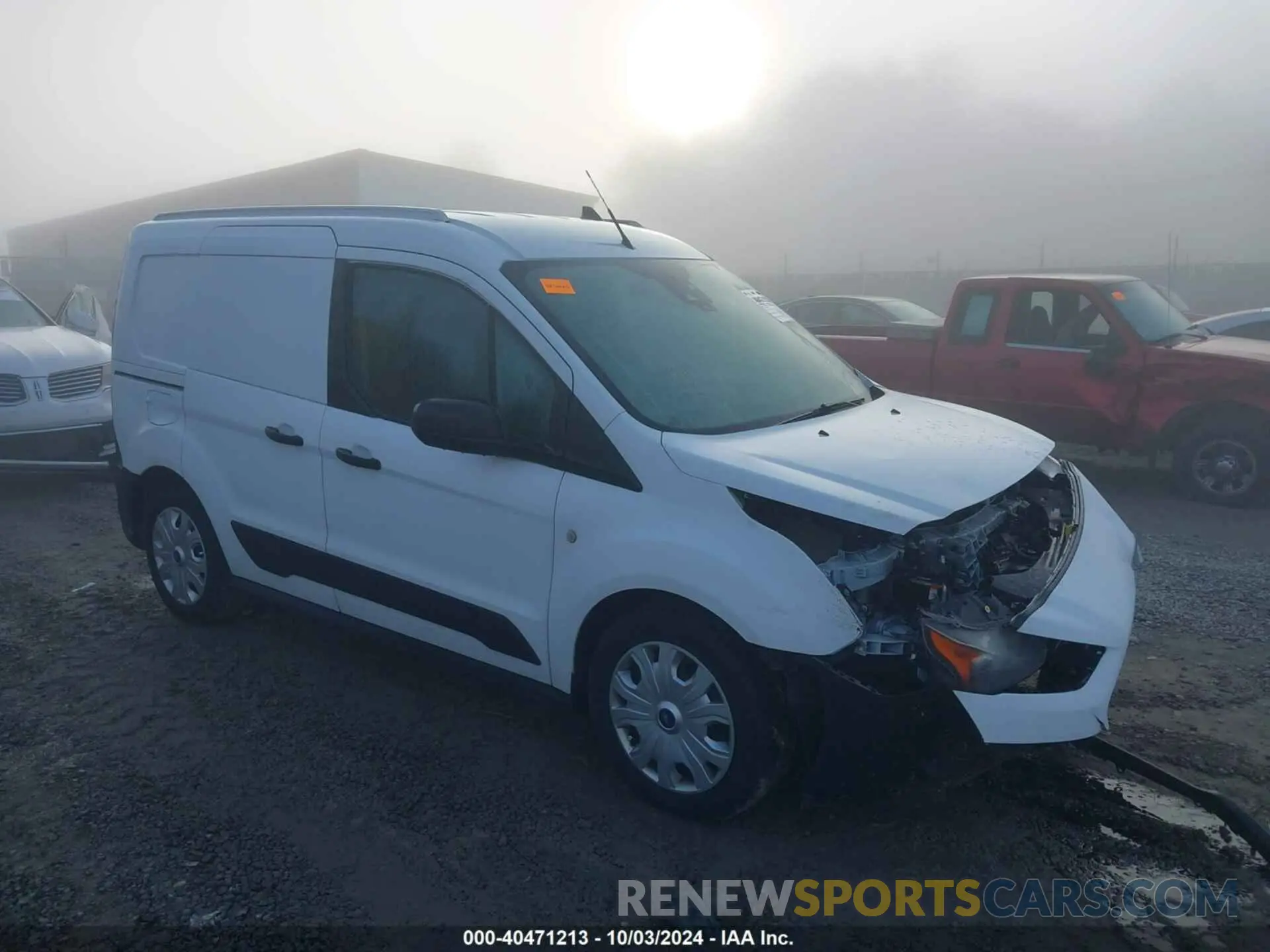 1 Photograph of a damaged car NM0LE6E22K1410160 FORD TRANSIT CONNECT 2019