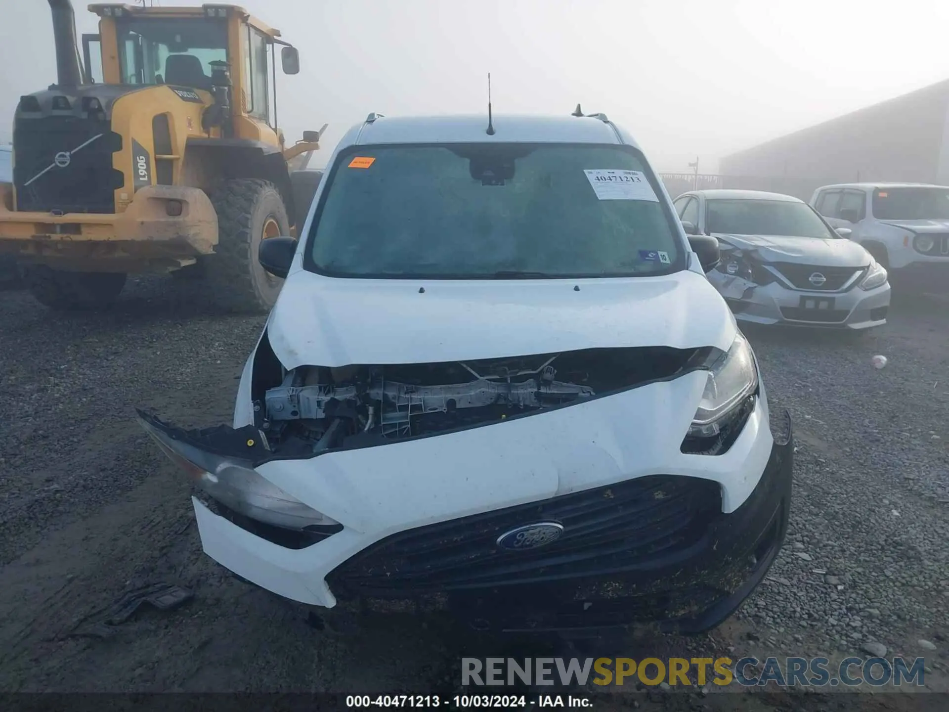 12 Photograph of a damaged car NM0LE6E22K1410160 FORD TRANSIT CONNECT 2019