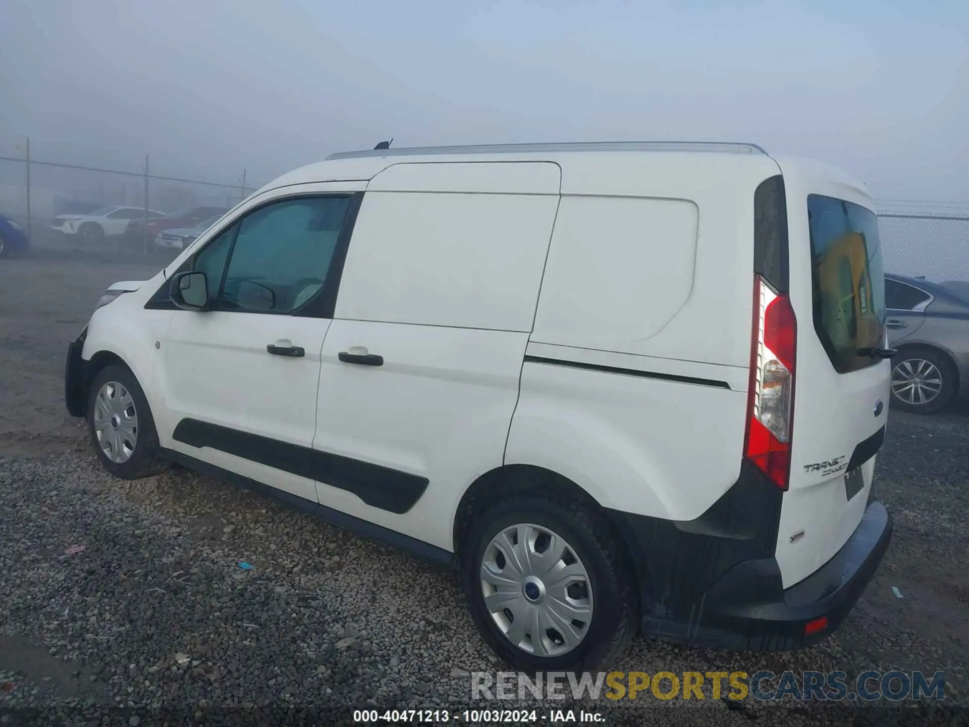 3 Photograph of a damaged car NM0LE6E22K1410160 FORD TRANSIT CONNECT 2019