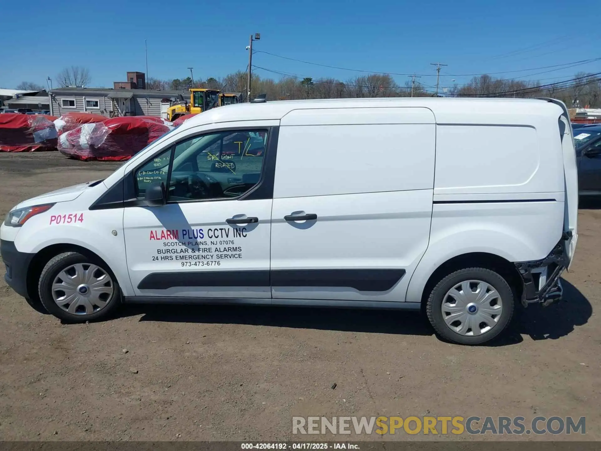 14 Photograph of a damaged car NM0LE7E26K1384250 FORD TRANSIT CONNECT 2019