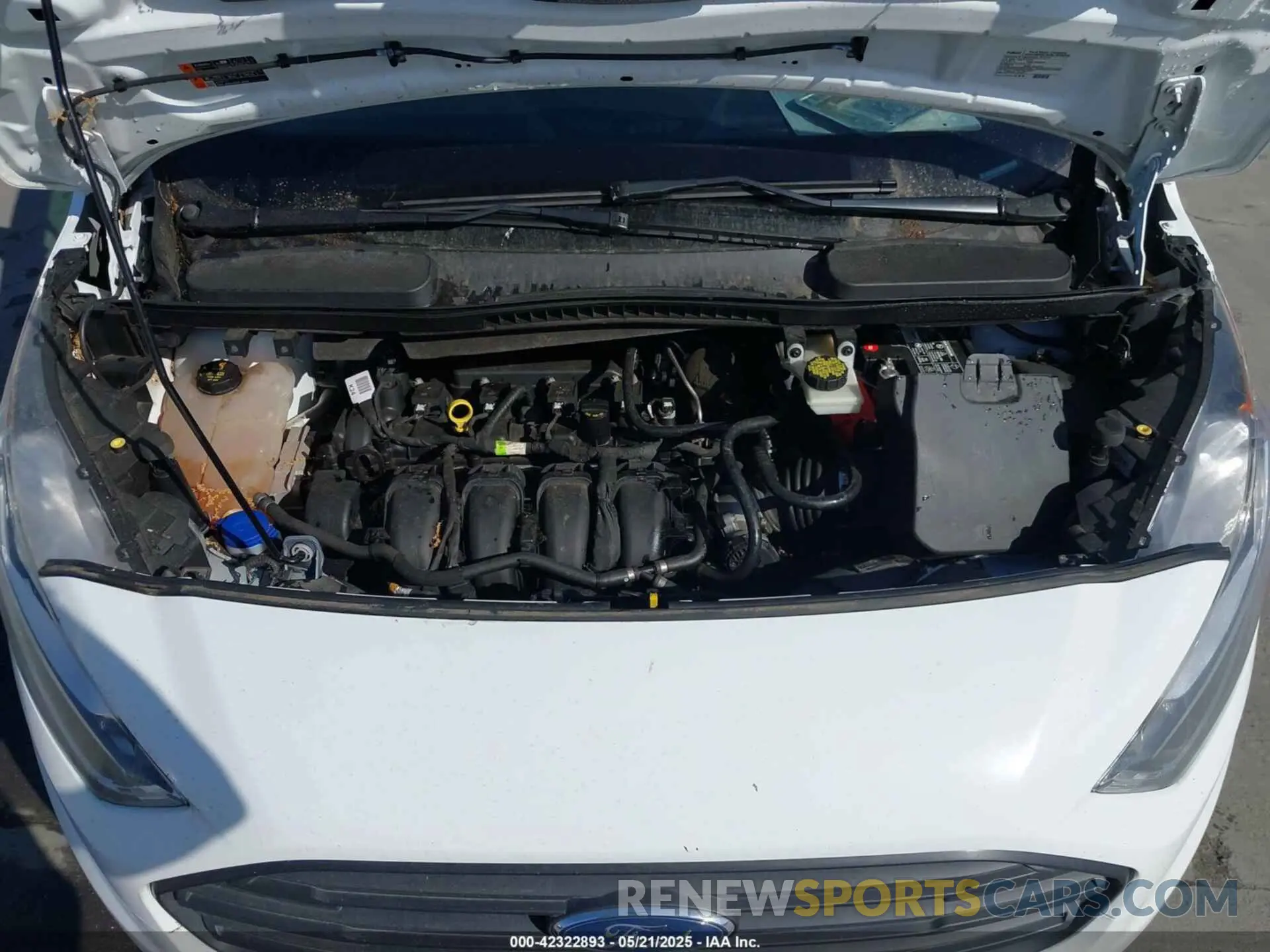 10 Фотография поврежденного автомобиля NM0LE7F27K1389553 FORD TRANSIT CONNECT 2019