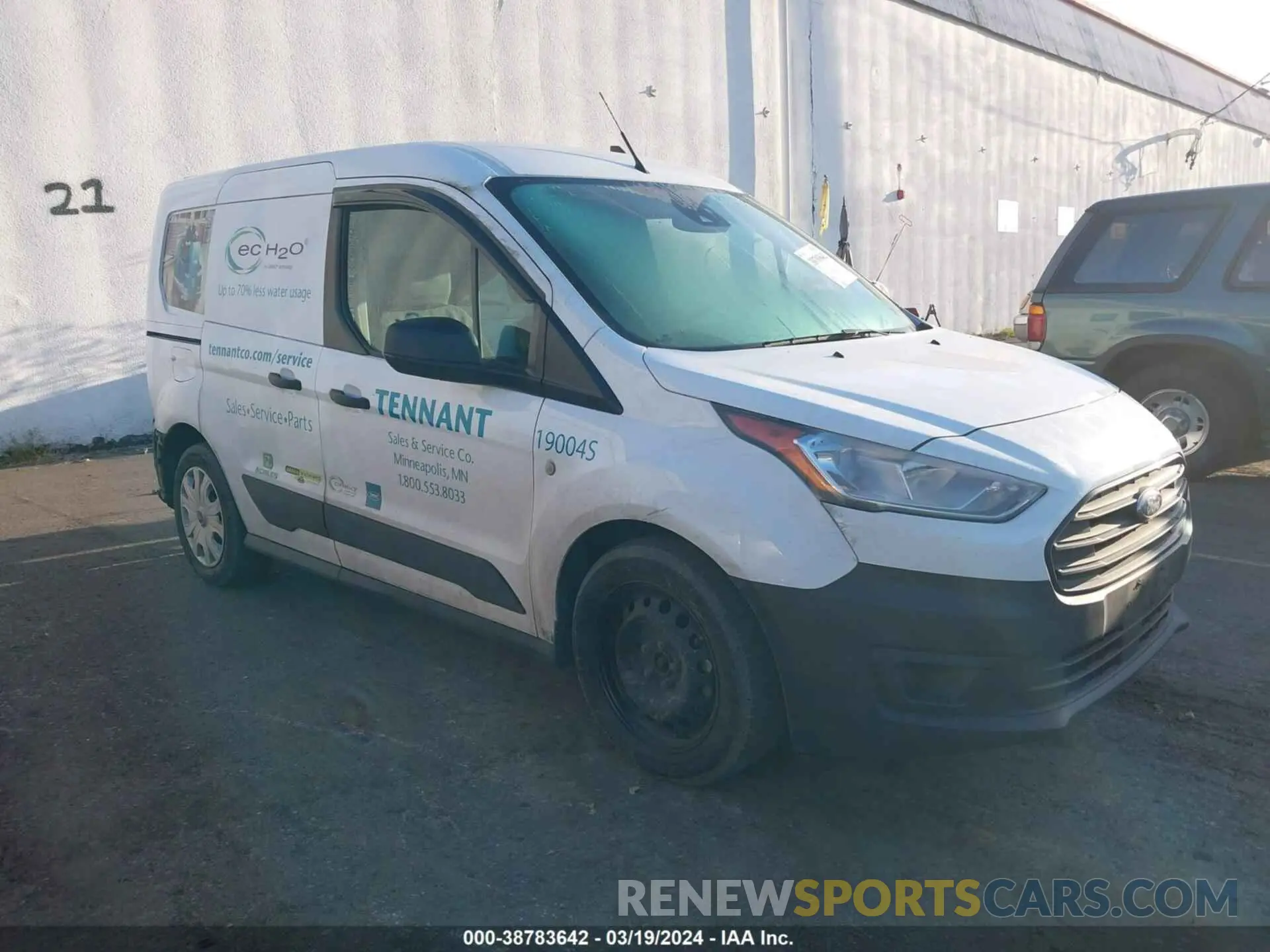 1 Фотография поврежденного автомобиля NM0LS6E27K1392019 FORD TRANSIT CONNECT 2019
