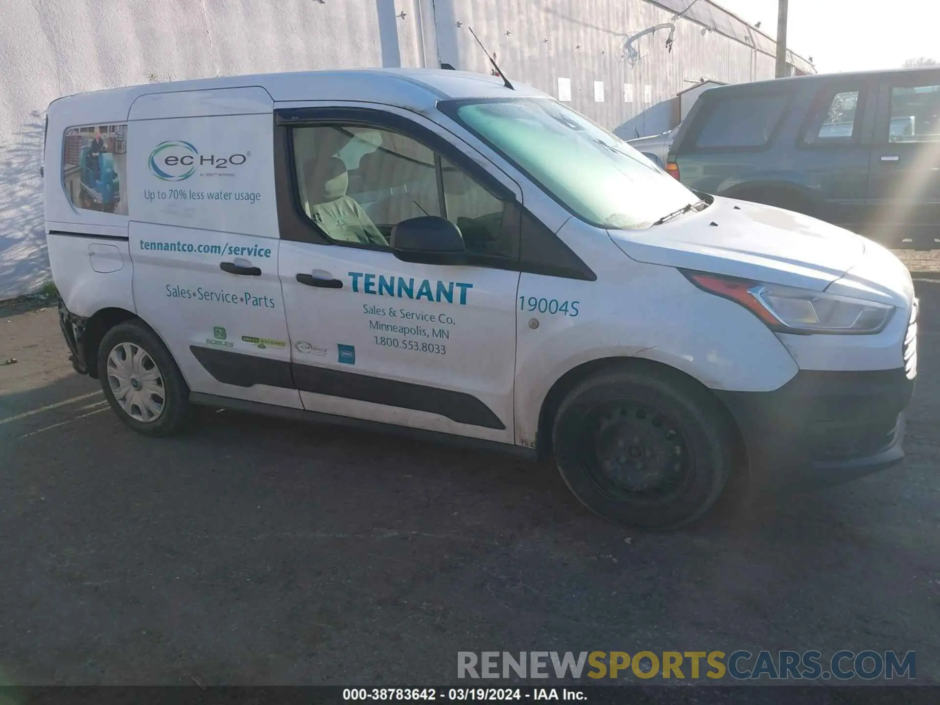 13 Фотография поврежденного автомобиля NM0LS6E27K1392019 FORD TRANSIT CONNECT 2019